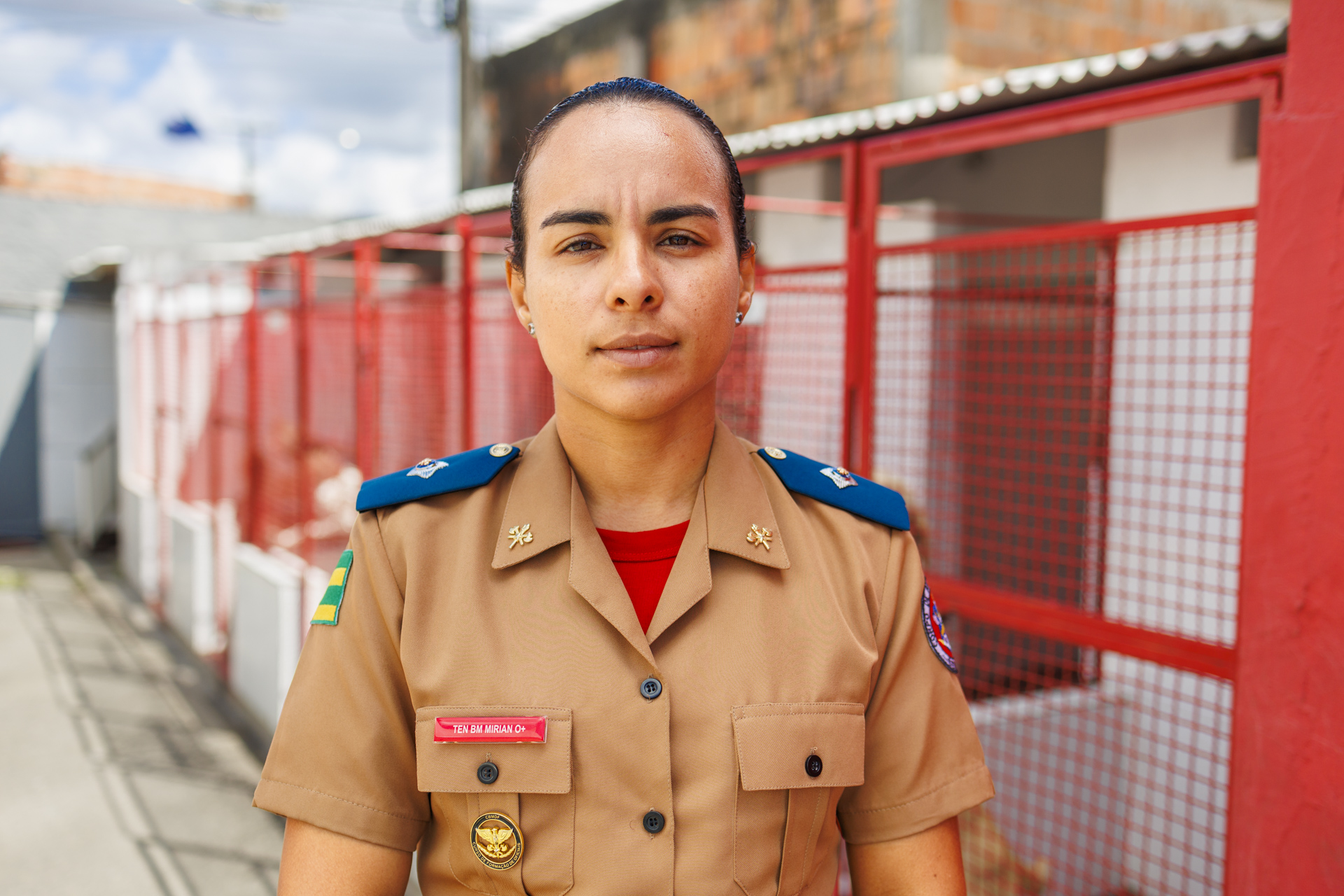 a chefe do SBRESC, a tenente Mirian Oliveira da Silva, ressaltou que o serviço surgiu a partir da necessidade da aplicação de cães para acelerar as buscas de desaparecidos em desastres// Foto: Igor Matias