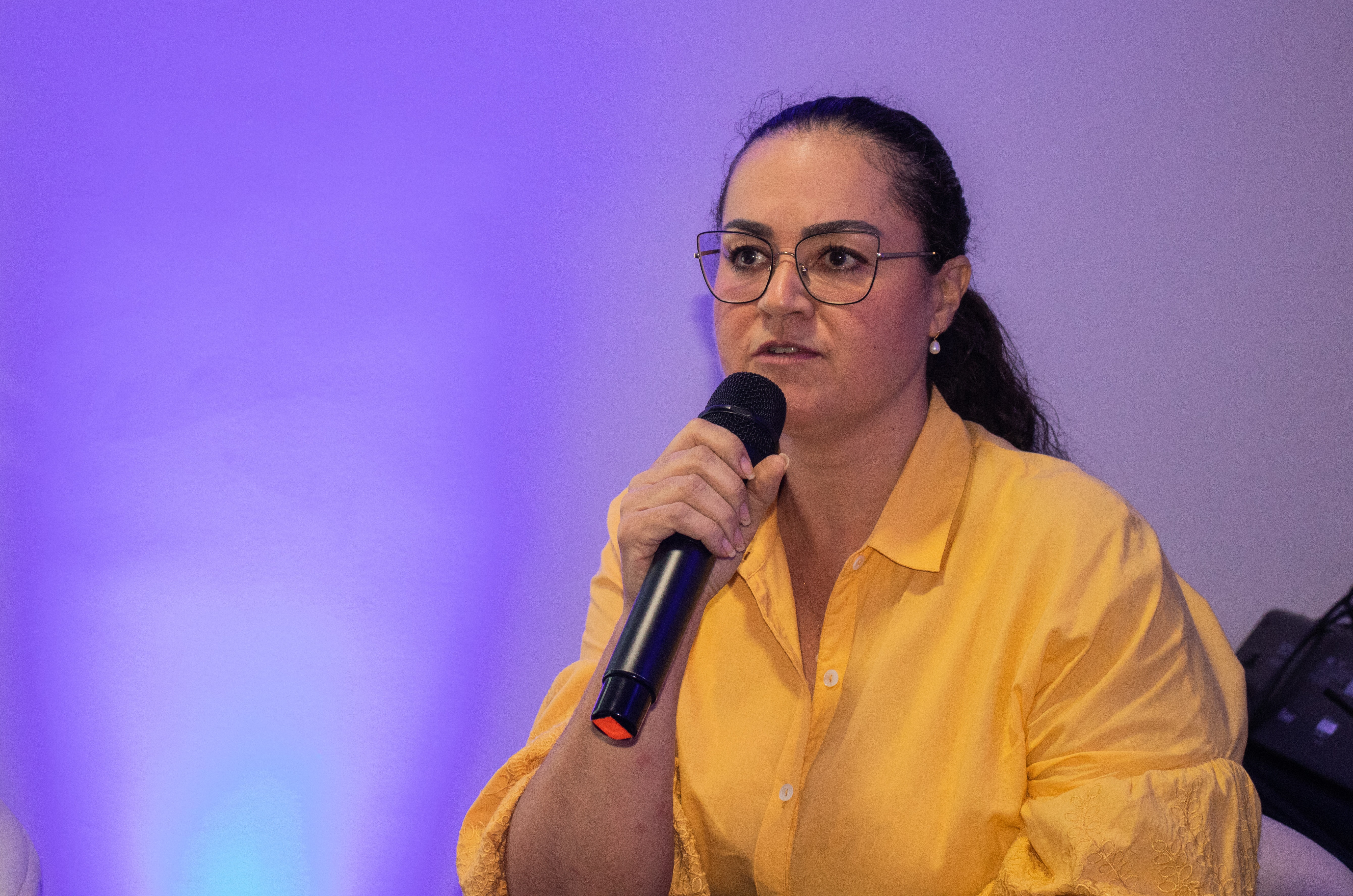 Sheila Macedo, representante da Diretoria de Planejamento da Setc / Foto: Ascom Seplan