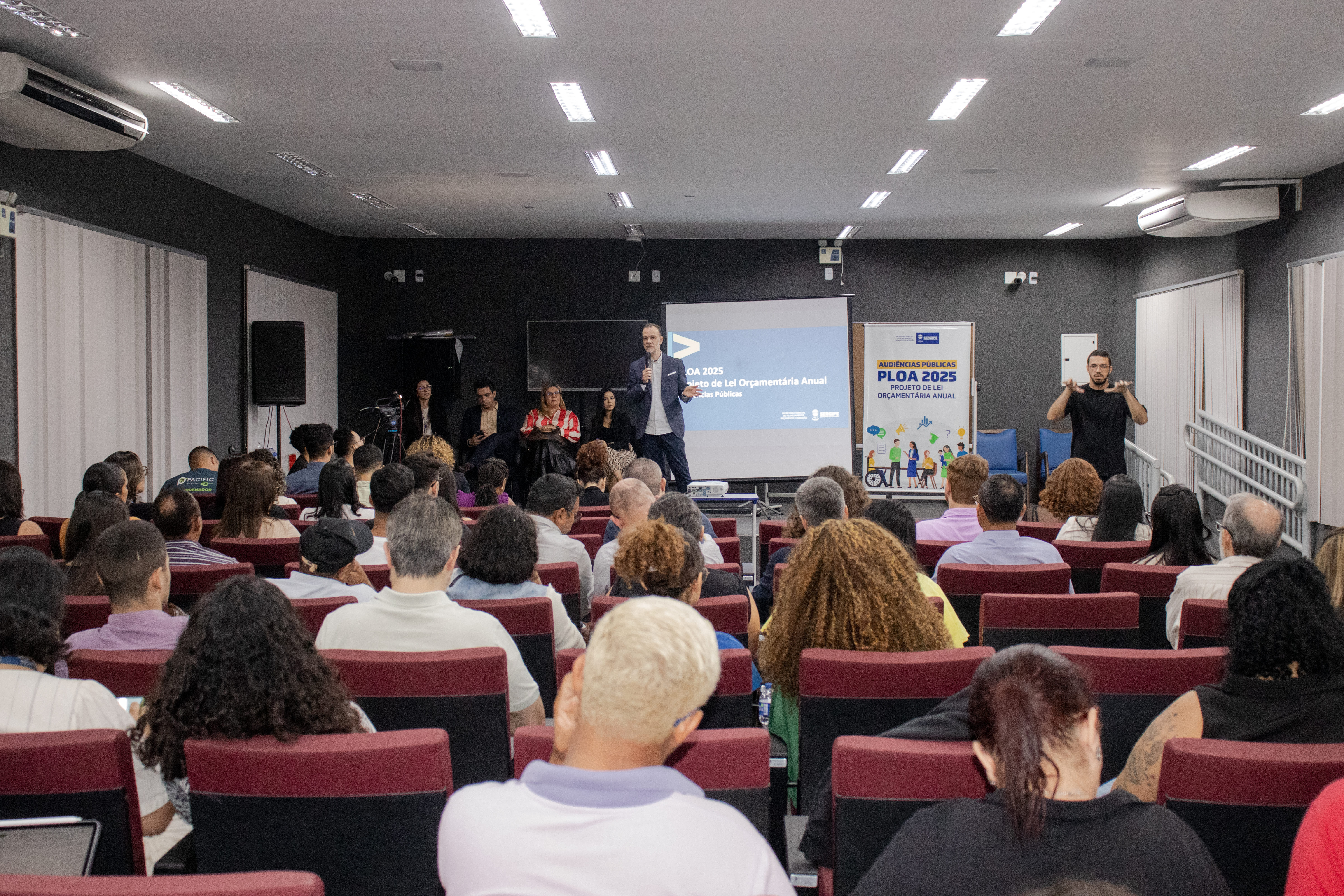 Seplan realizou 6 audiências públicas tematicas para construção do PLOA 2025 / Foto: Dayanne Carvalho
