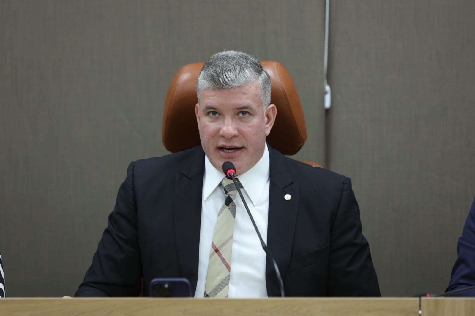 Deputado Cristiano Cavalcante, líder do Governo na Alese