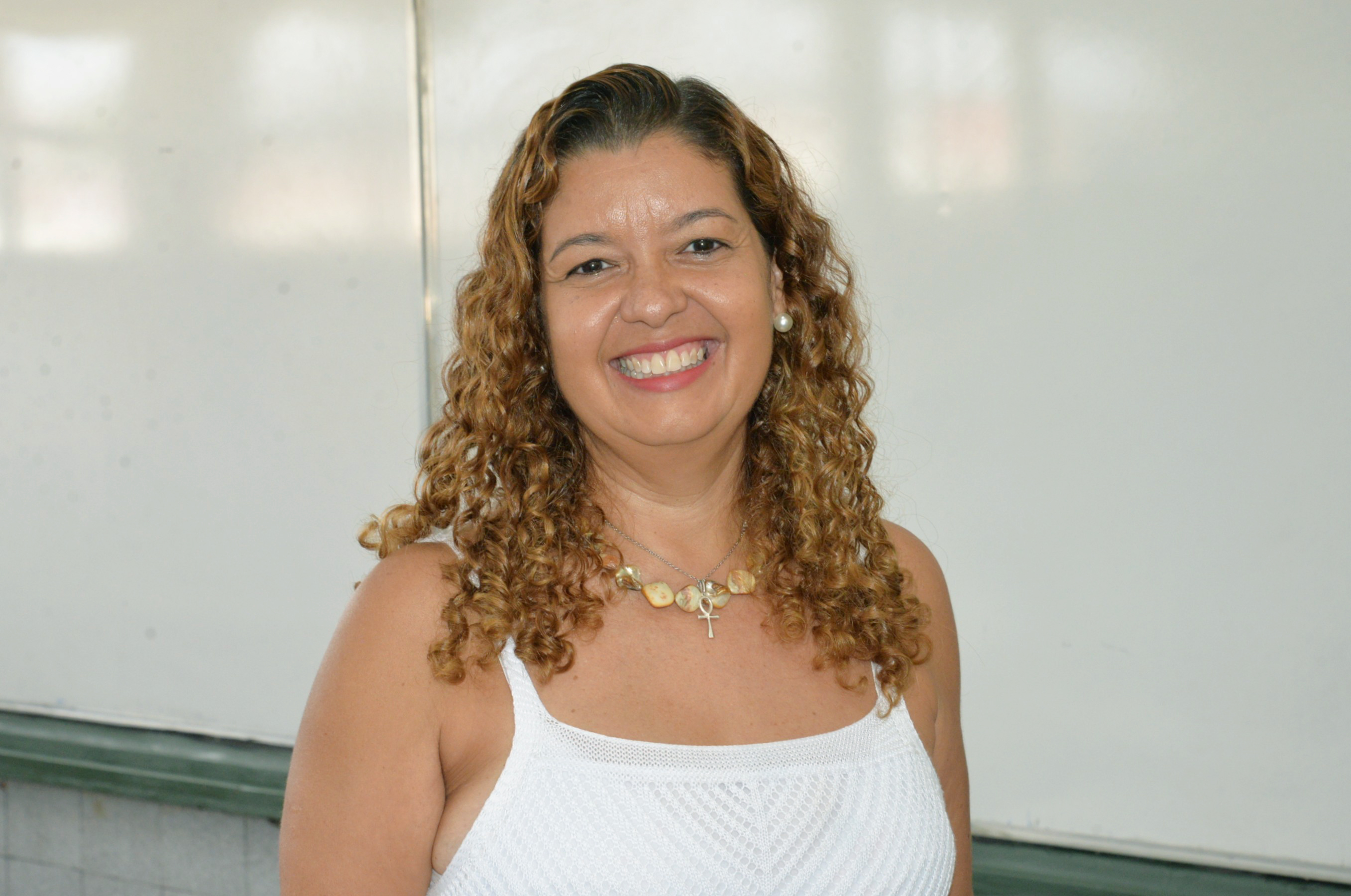 Helaine Oliveira Souza, professora de Ciência e Biologia / Fotos: Ascom Seduc