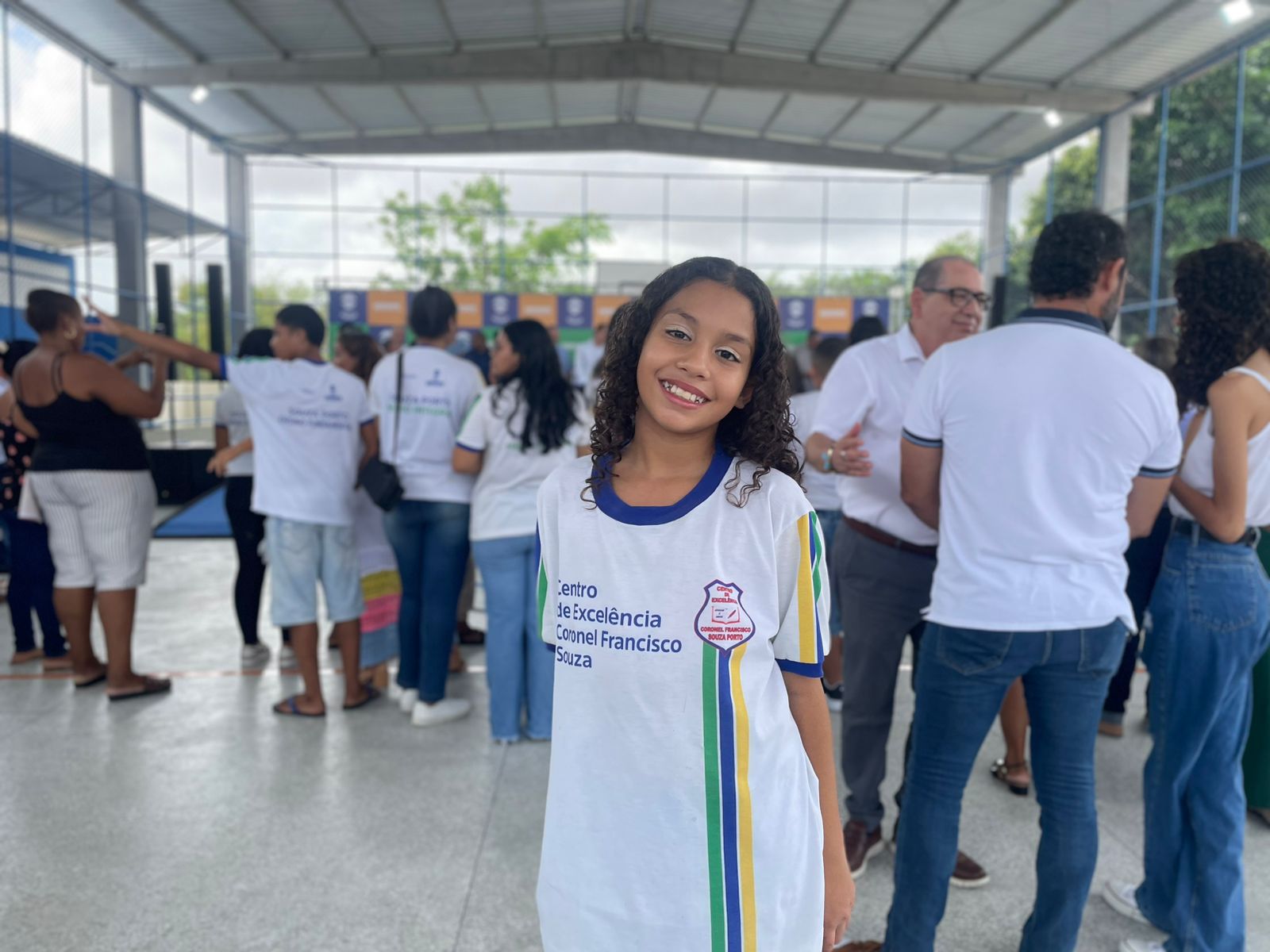 Sara Celine, aluna do 6º ano do Centro de Excelência / Fotos: Ascom Seduc