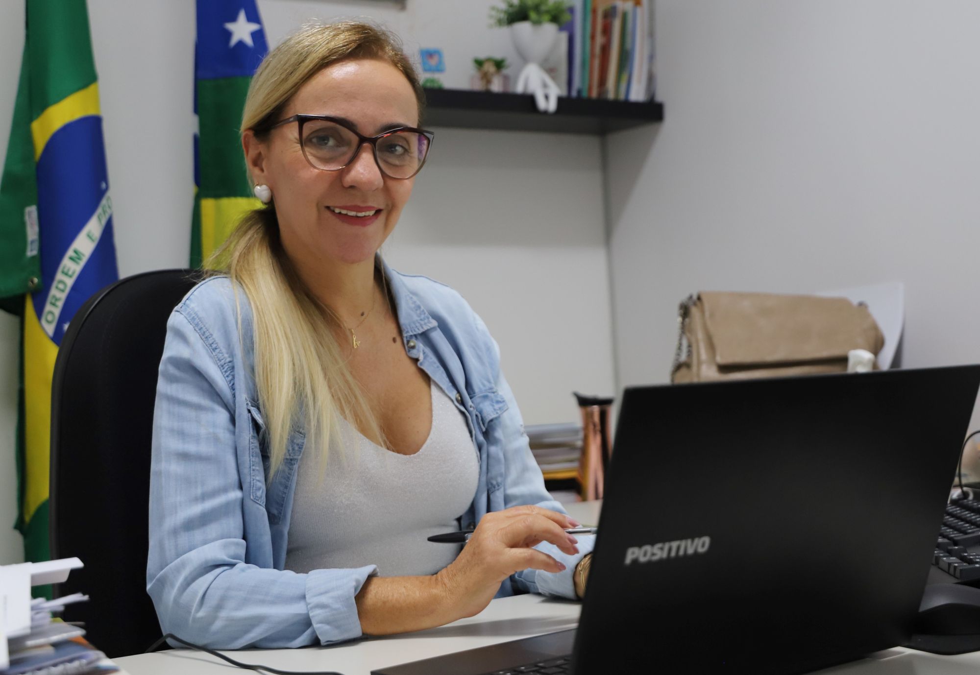 Diretora do Dase, Eliane Passos | Foto: Maria Odília