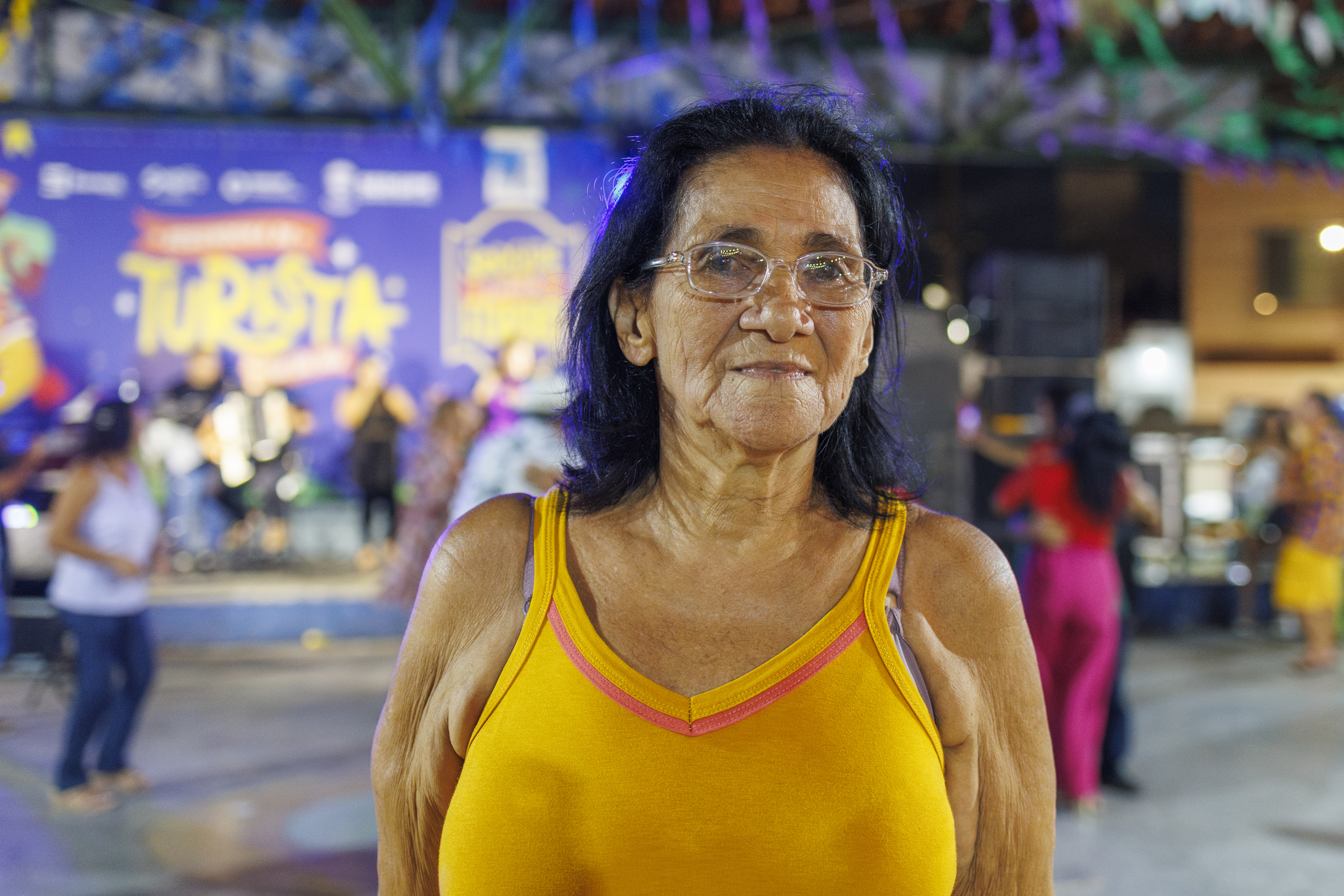 Maria Neide é moradora do Siqueira Campos e vai à Rua São João pelo menos duas vezes ao mês / Fotos: Igor Matias