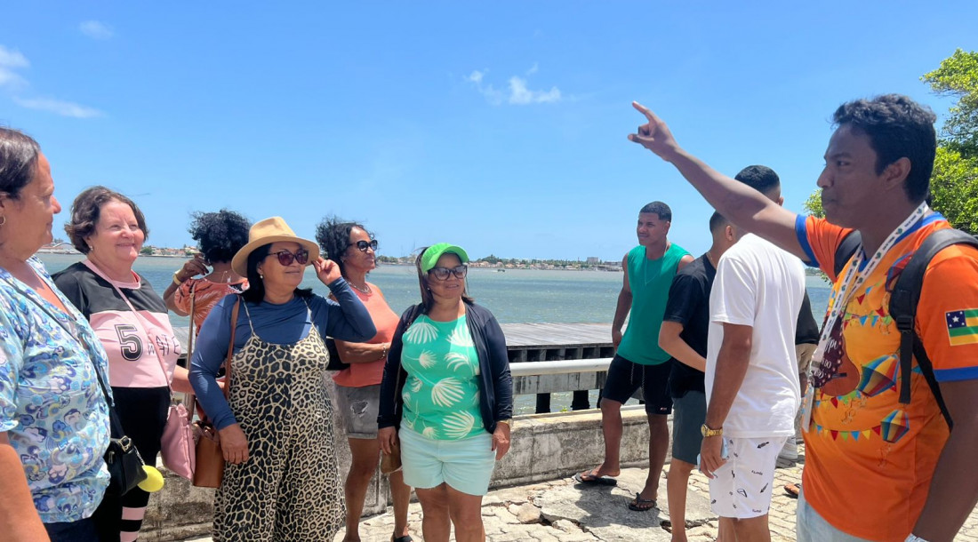Guia de turismo apresenta as belezas naturais, arquitetônicas e  culturais aos visitantes / Foto: Autimira Menezes/Setur