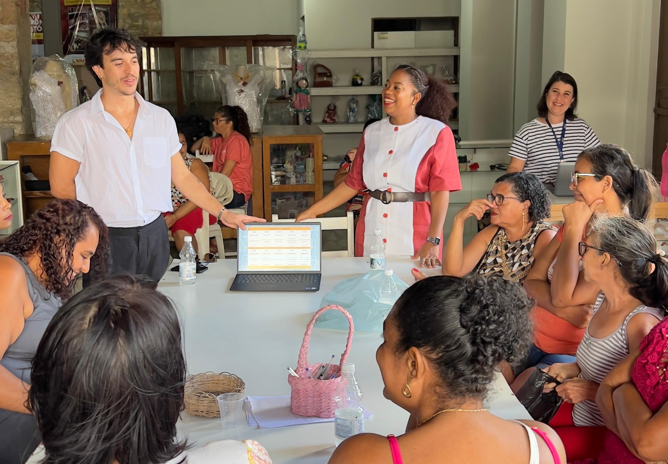 Alexandre Bojar e Charllene Santos | Foto: Seteem