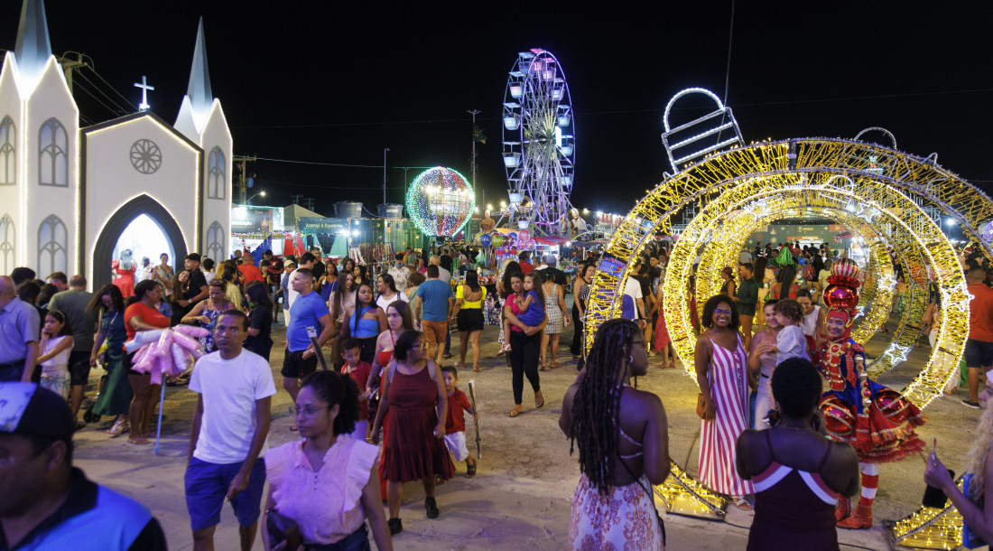 Vila do Natal Iluminado 2024 garante diversão e alegria para todas as idades //Foto: Igor Matias