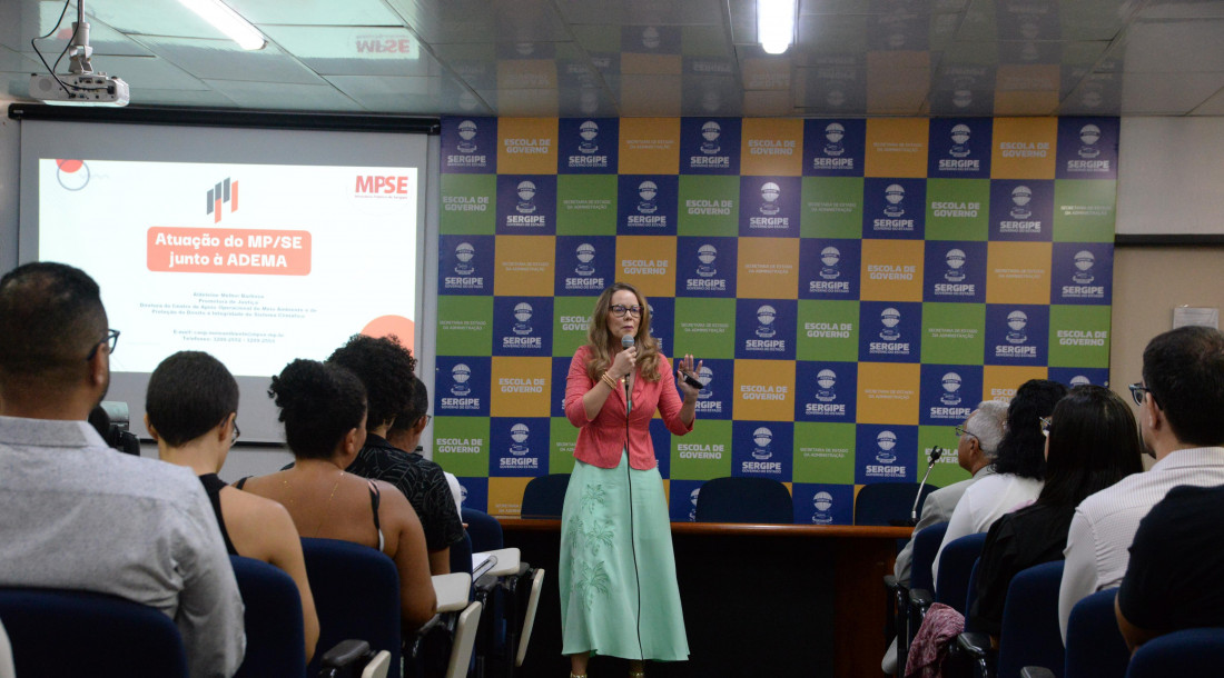 Curso de formação para novos servidores da Adema aborda papel dos Ministérios Públicos na proteção ambiental // Fotos: Ascom/ Sead