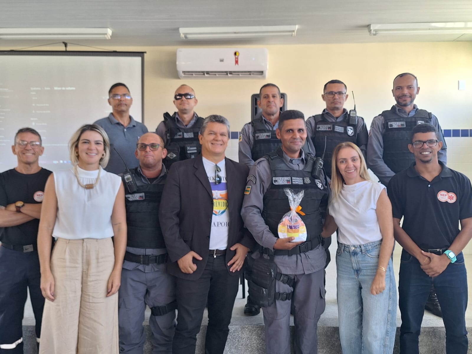 Reunião com gestores da Diretoria de Educação de Aracaju sobre segurança escolar no Centro de Excelência Santos Dumont / Foto: Arquivo Seed