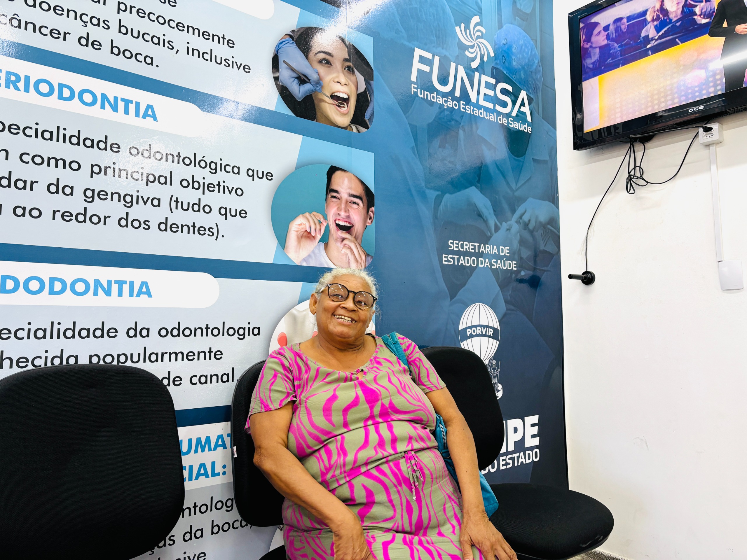 Valdice de Almeida aprovou o serviço prestado no CEO