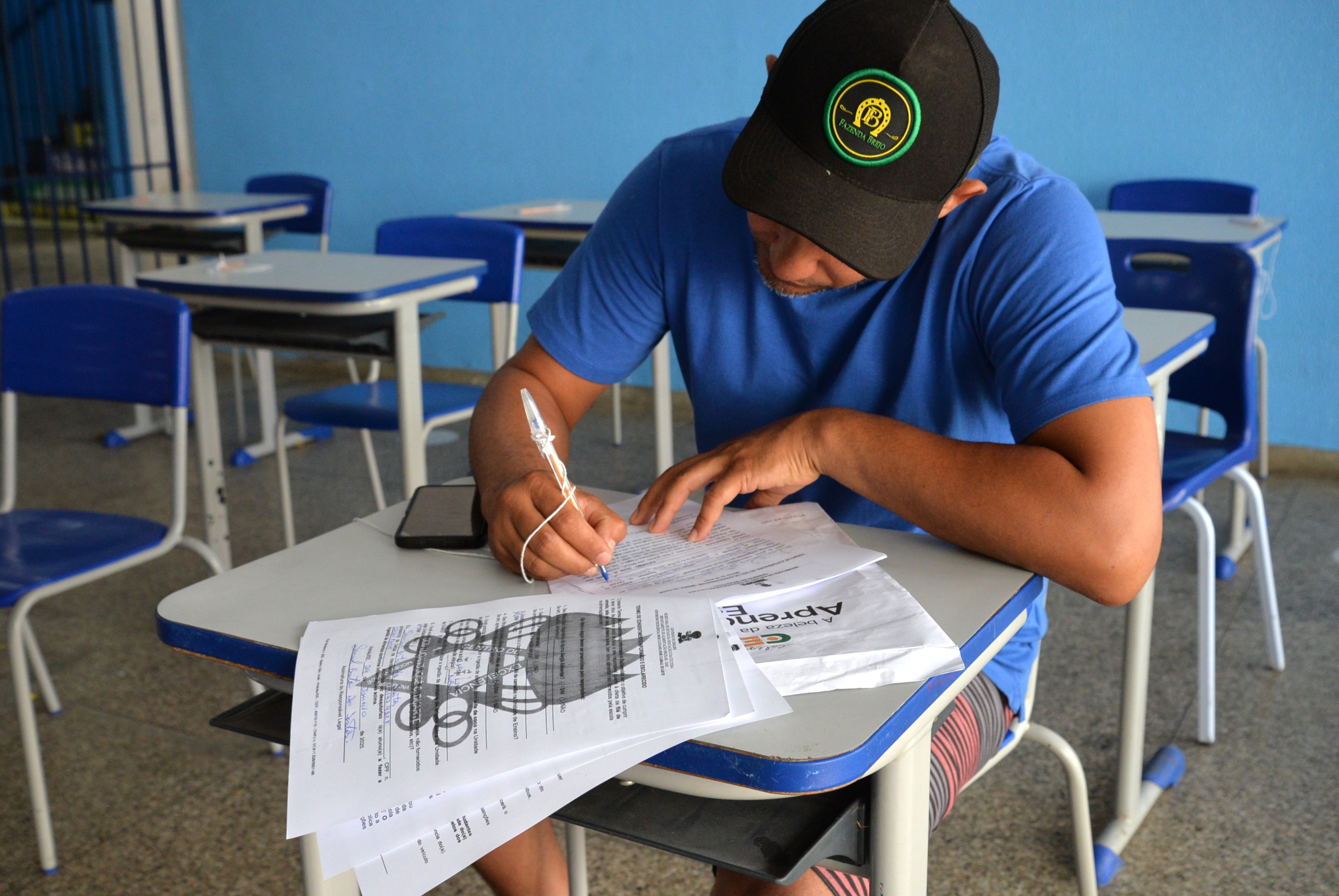 Matrícula Dom Luciano / Foto: Maria Odília