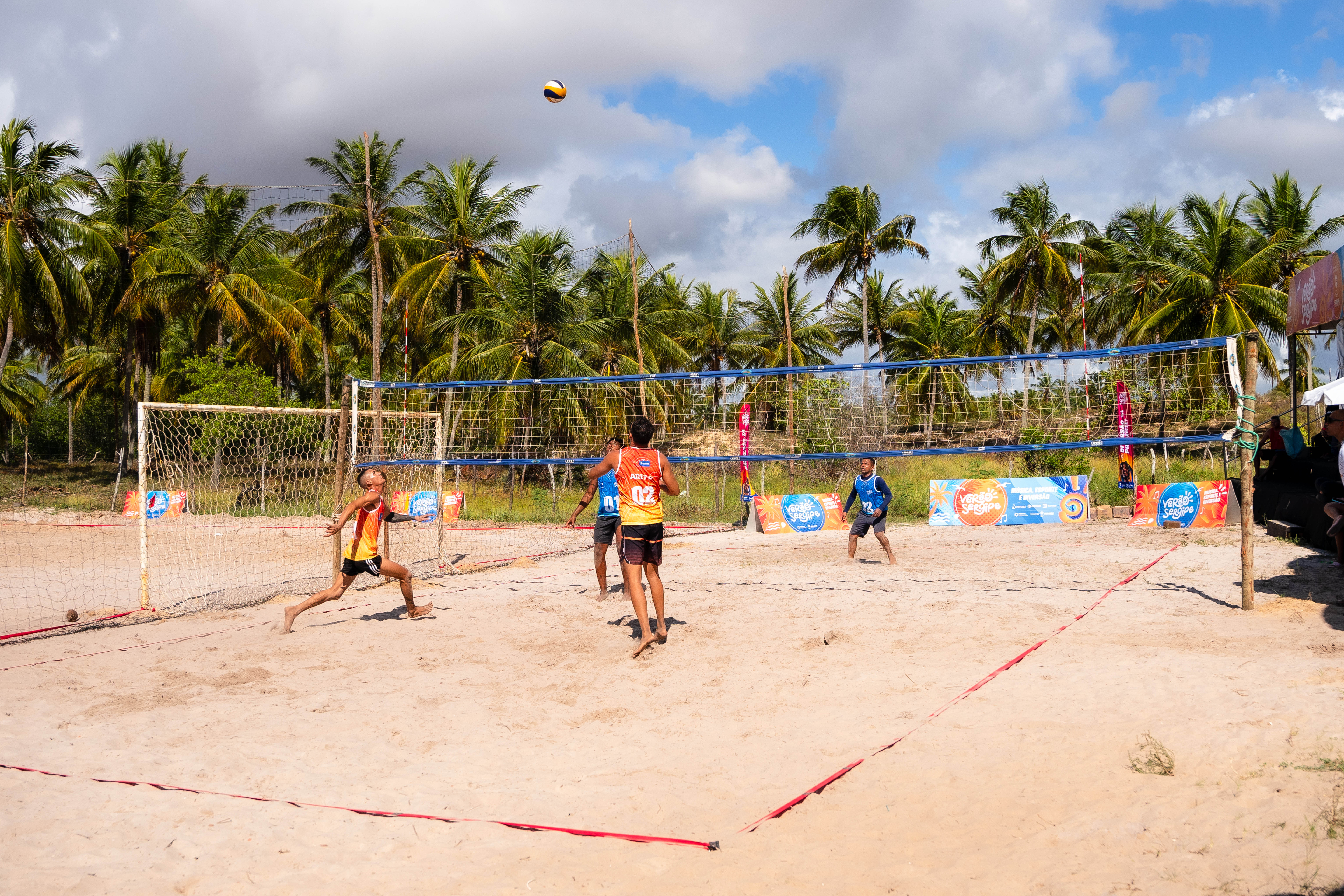 Várias atividades esportivas foram realizadas na arena do Verão Sergipe em Ponta dos Mangues, em Pacatuba