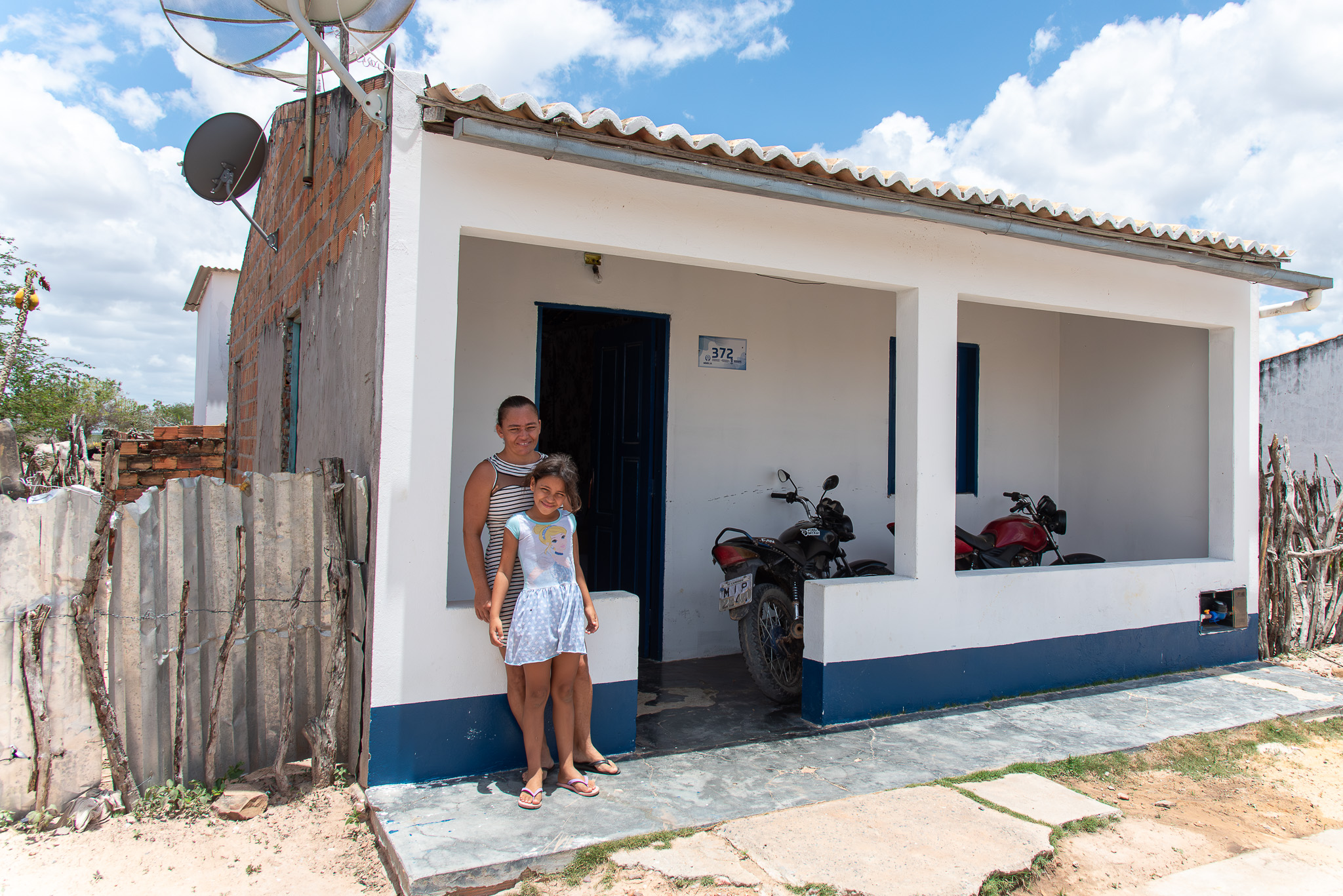 Com o Novo Lar a rotina da família foi facilitada
