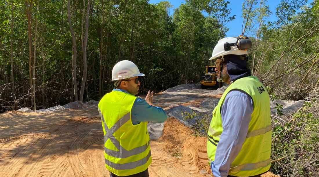Governo de Sergipe adota medidas rigorosas para atenuar impactos ambientais nas obras do Complexo Viário Senadora Maria do Carmo  /  Foto: Marcos Rodrigues