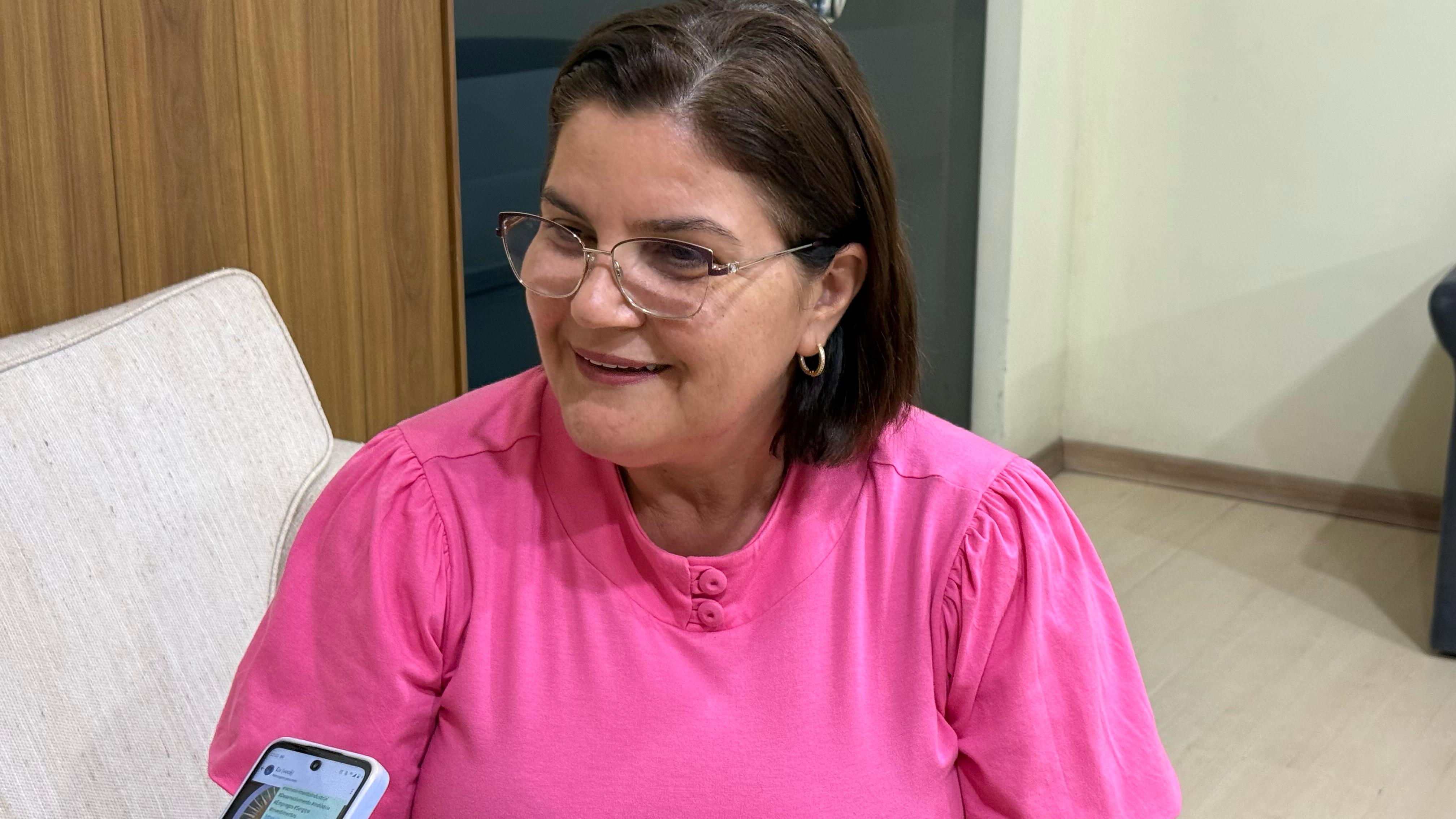 A assessora da Secretaria de Industria e Comercio do municipio, Rivanda Alves Fontes,destacou a importancia do apoio estadual