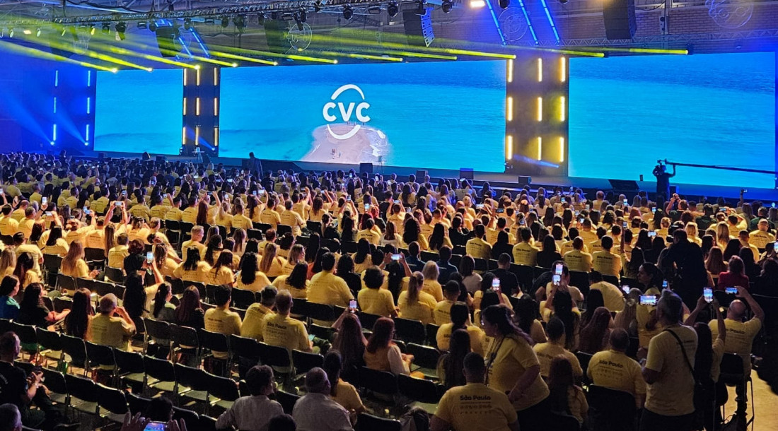 Convenção de Vendas CVC 2025 receberá 1,8 mil profissionais do turismo, quantitativo bem maior do que na edição do ano passado / Arquivo Setur