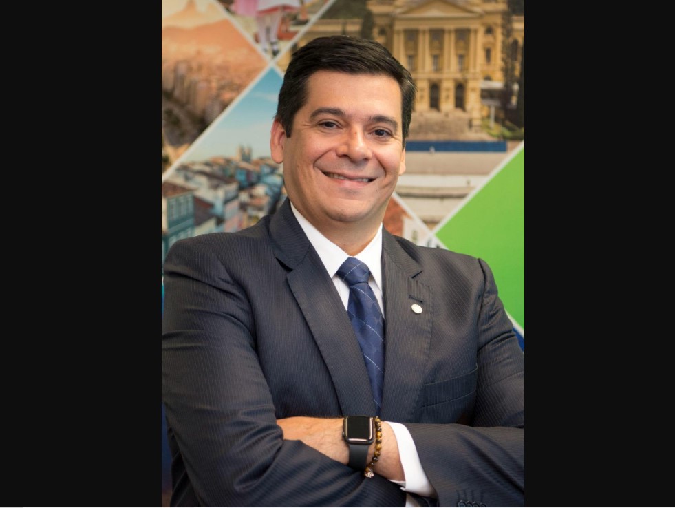 Fábio Pinheiro, diretor do Departamento de Marketing, Eventos e Expansão Digital do MTur, vai bater um papo com prefeitos e secretários municipais do turismo / Foto: Ascom Mtur