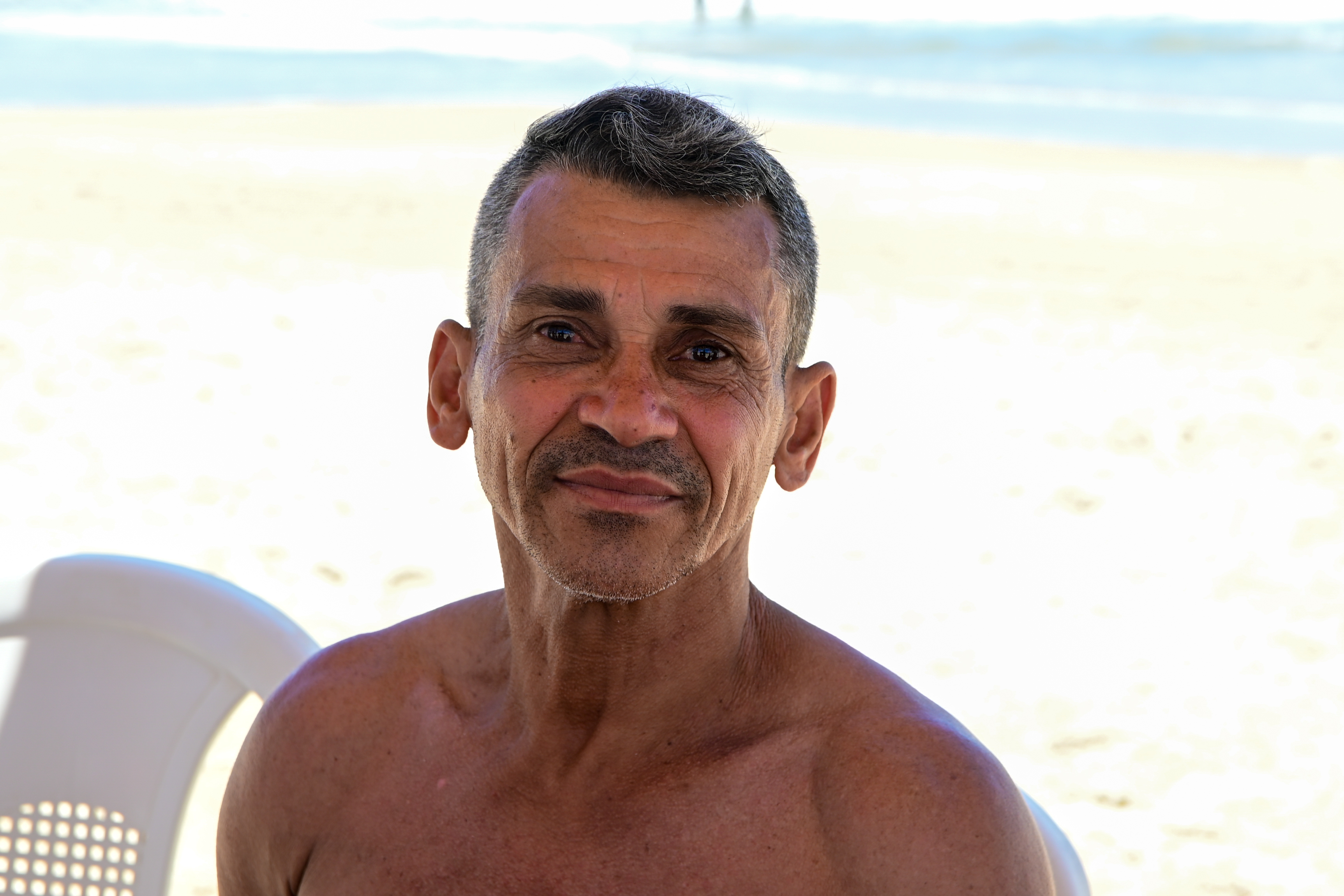 Joel Gomes levou a família de São Paulo para conhecer Estância | Foto: Erick O'Hara