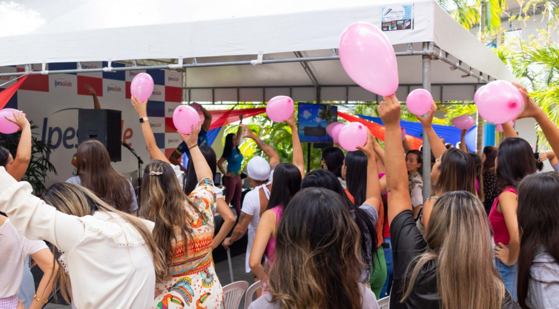 Ipesaúde celebra o Mês da Mulher com evento especial de autocuidado e bem-estar// Foto: Ascom/ Ipesaúde