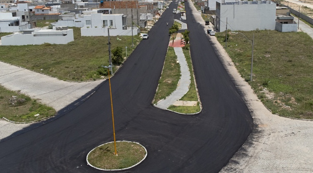 Investimentos de cerca de R$ 1,5 milhão contemplaram Loteamento Luar da Barra e imediações / Foto: Marcos Rodrigues/Ascom Sedurbi