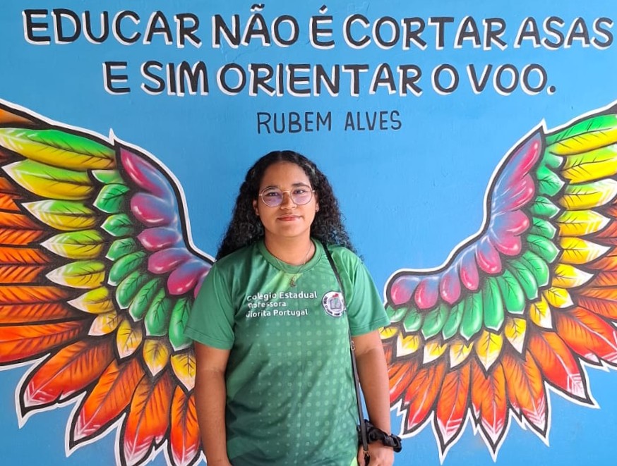 Aluna Clara Priscila Dias Nascimento / Fotos: Seed