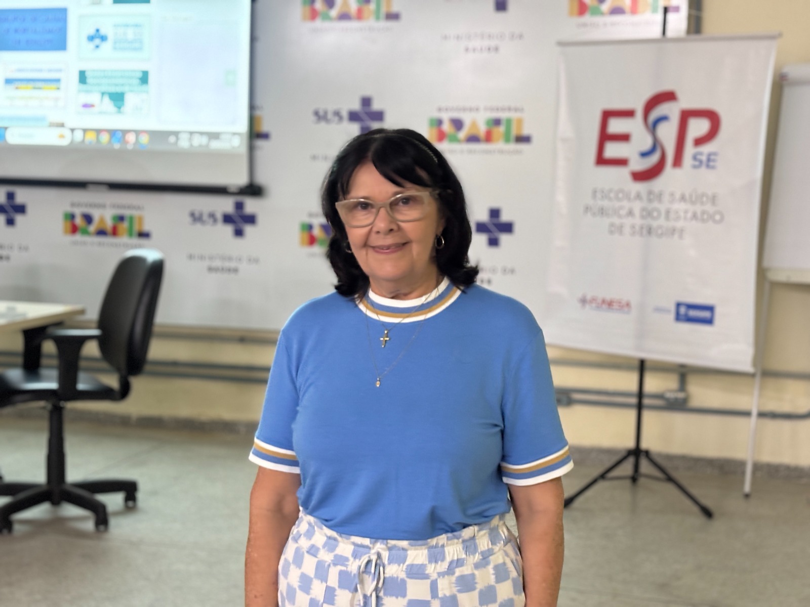 Assessora da Diretoria de Planejamento da SES, Giselda Melo