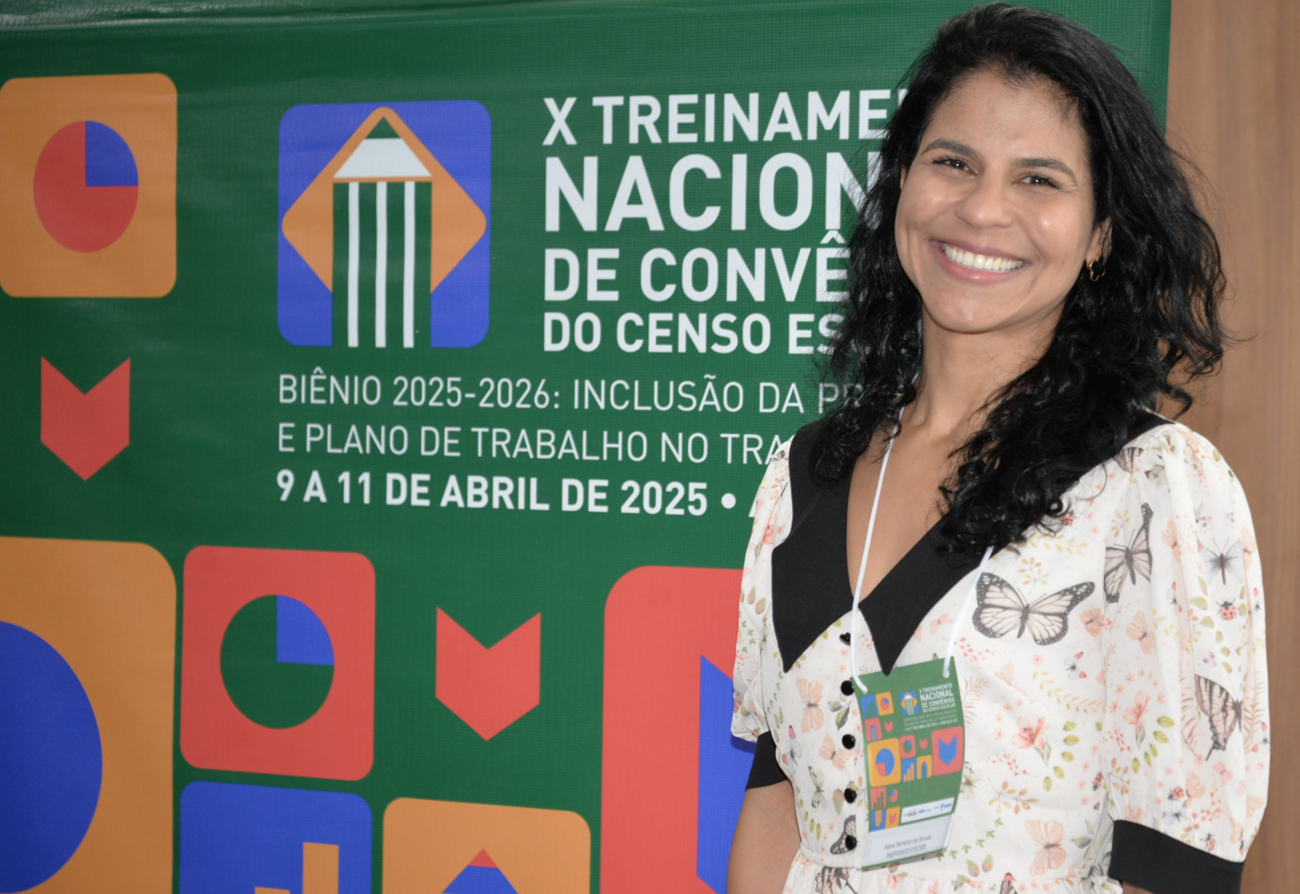 coordenadora geral substituta do censo Escolar da Educacao basica, Aline perfeito