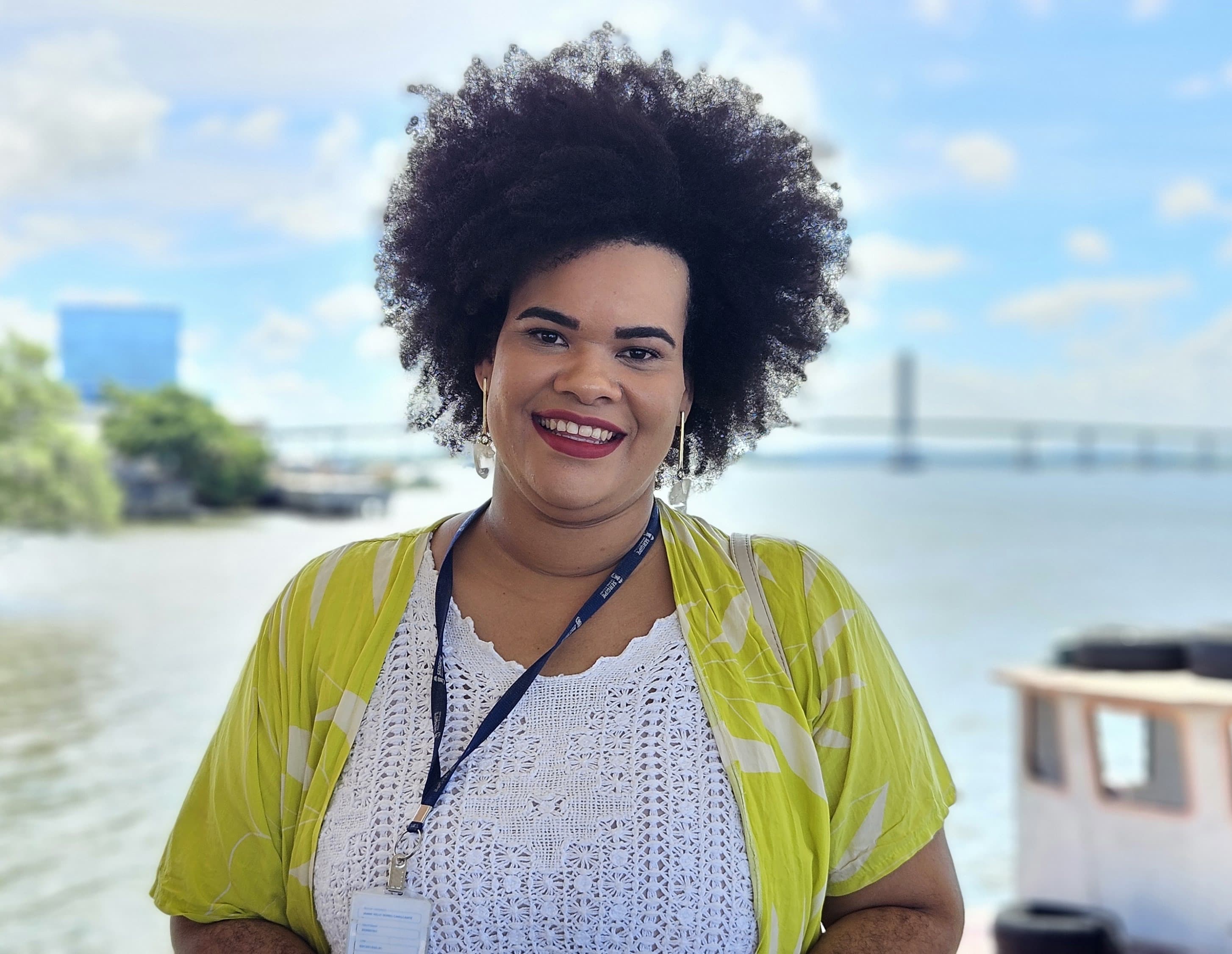 Ianne Cavalcante, coordenadora de Políticas Públicas em Defesa dos Direitos e Promoção da Igualdade Racial / Foto: Irla Costa/Ascom Seasic