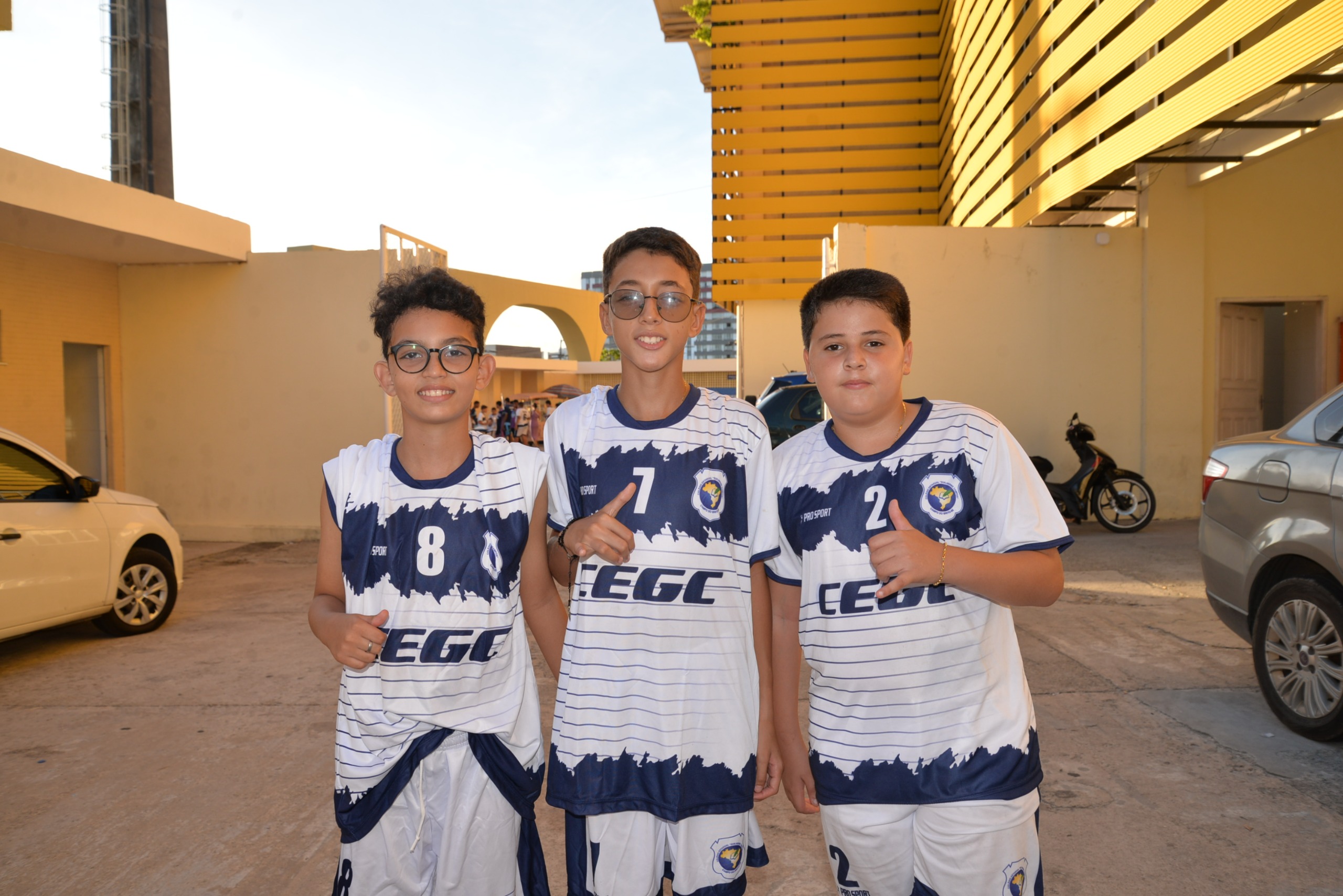 Adrian Mateus, Caio Henrique e Ruan Andrade