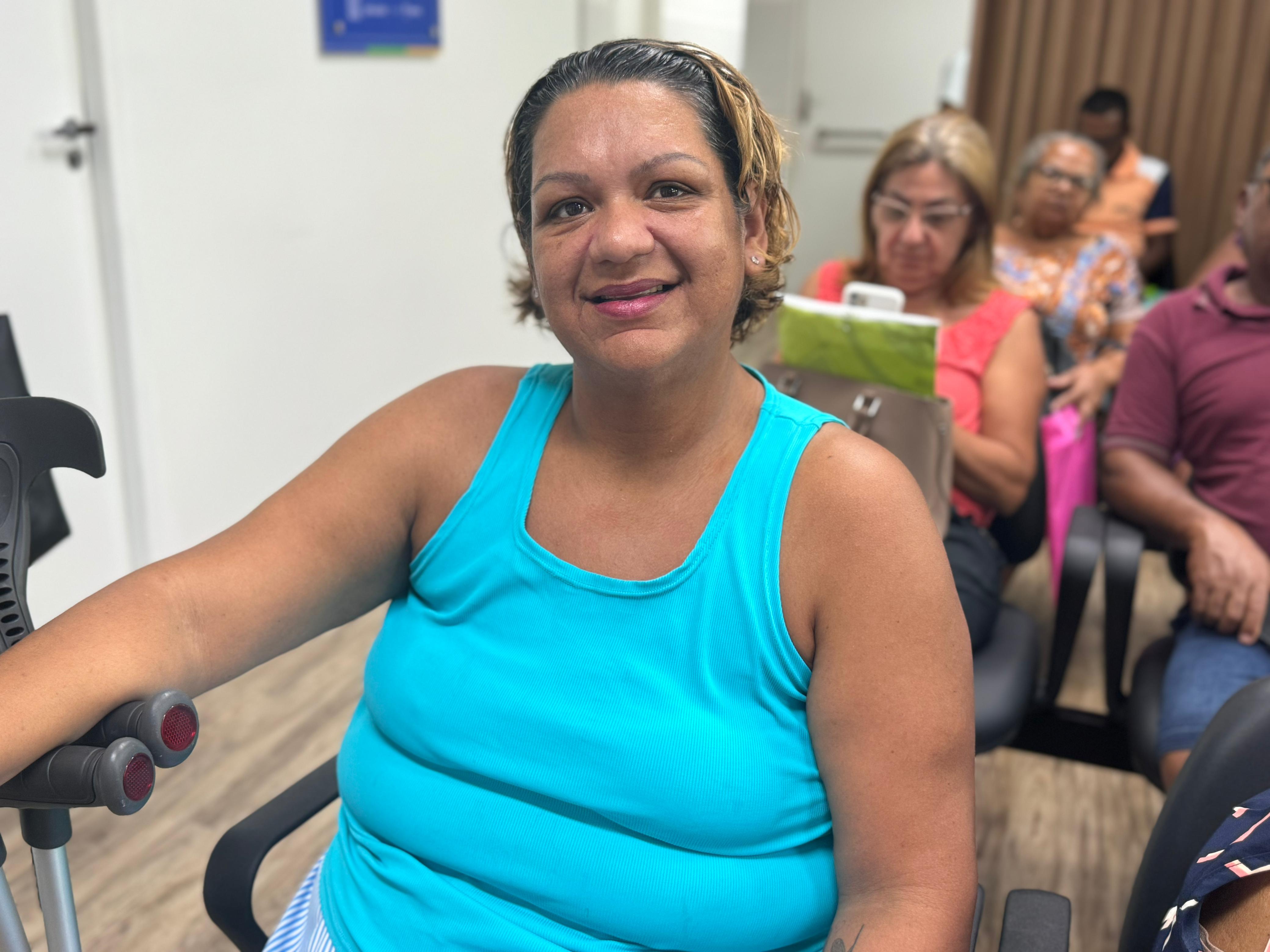 Patrícia Tavares Corrêa destacou as melhorias do novo espaço