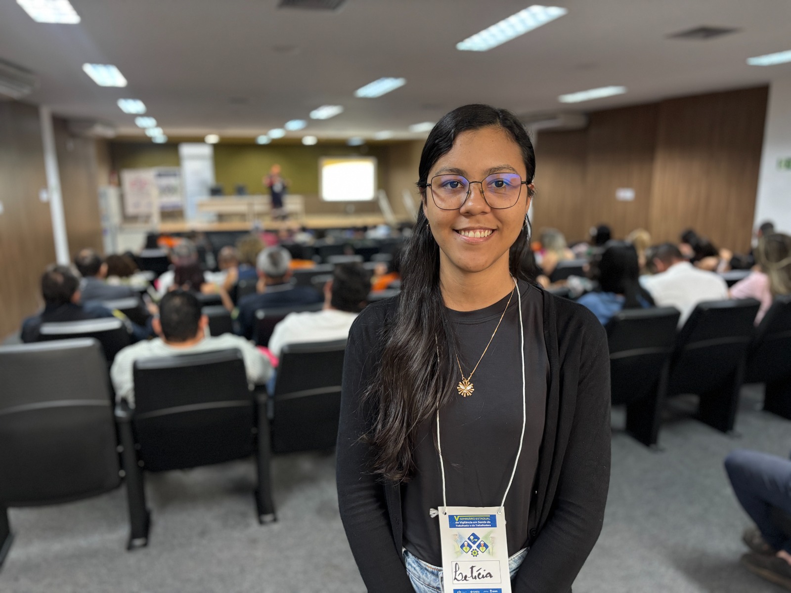 Letícia Santana, coordenadora de saúde do trabalhador do município de Itabaianinha / Foto: Nucom Funesa