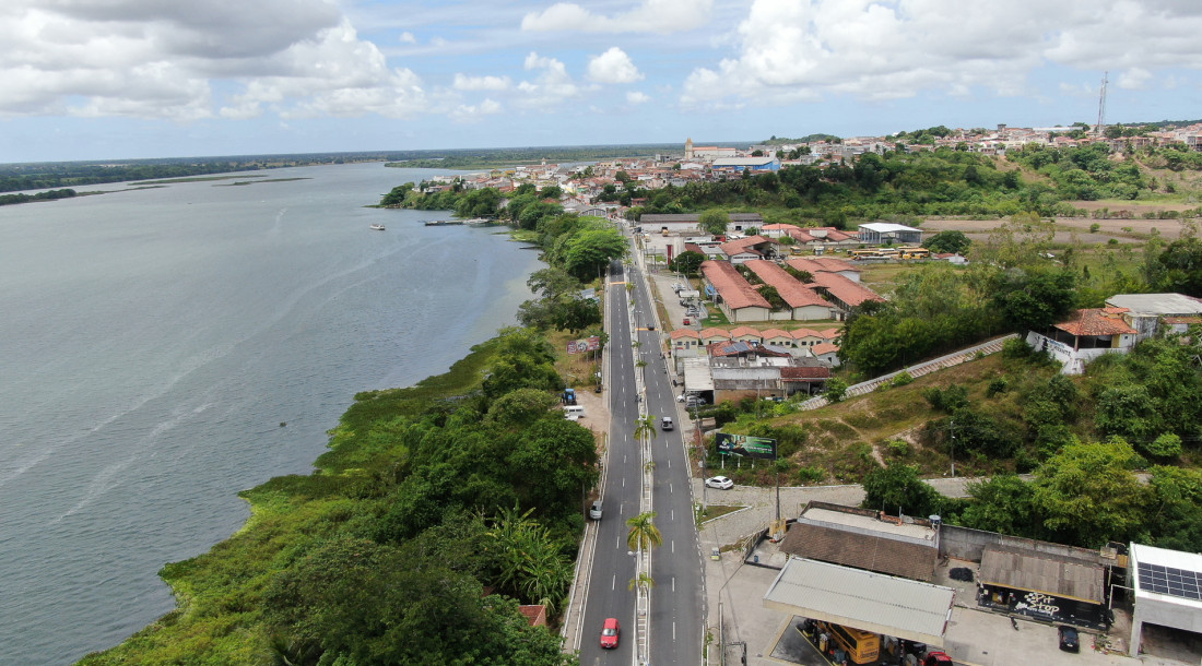 Pavimentação asfáltica em Neópolis/Foto: Marcos Rodrigues