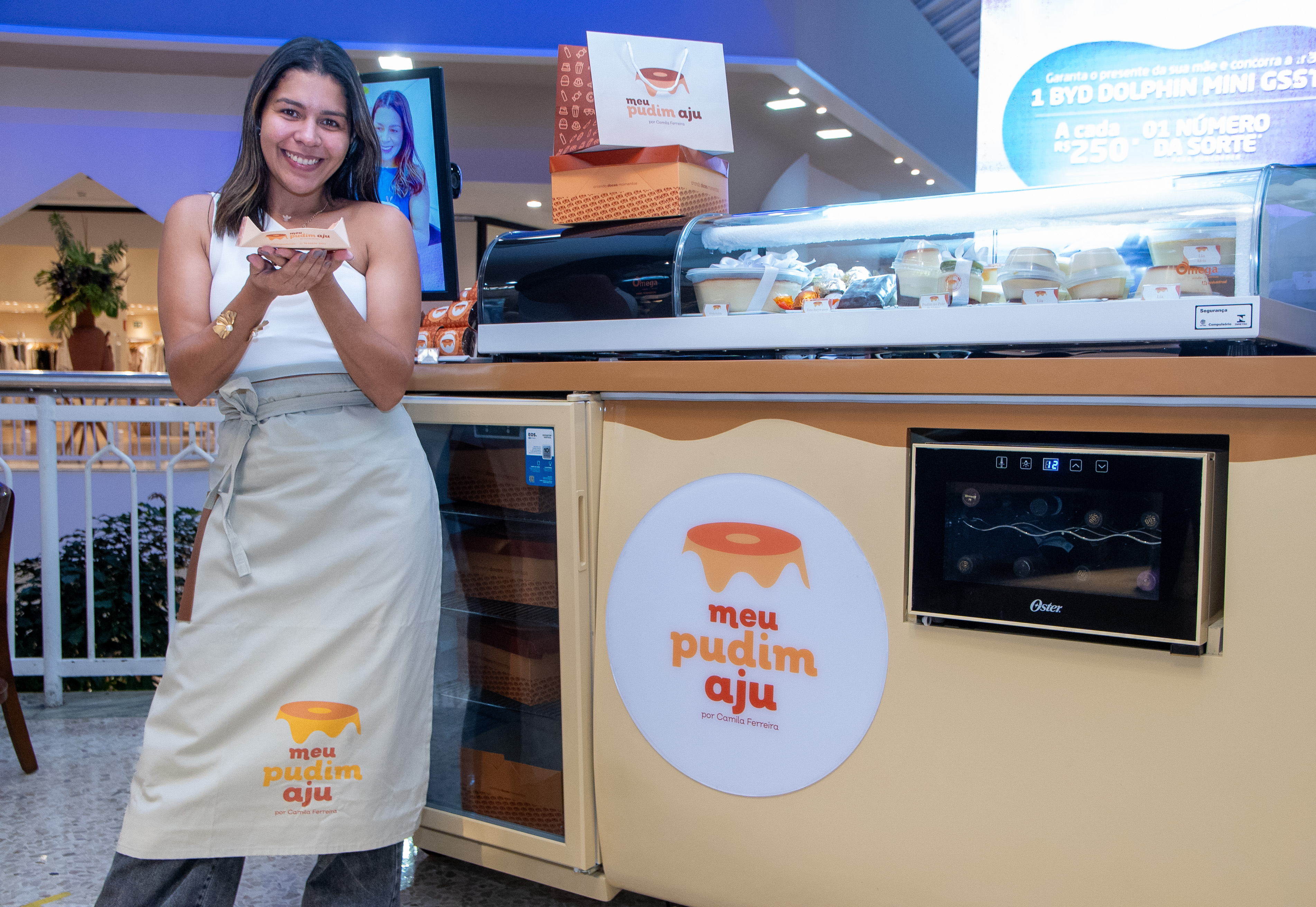 Camila Ferreira precisou de reinventar durante a pandemia e encontrou no Qualifica a orientação que precisava para ter o seu negócio/Foto: Erick O'Hara