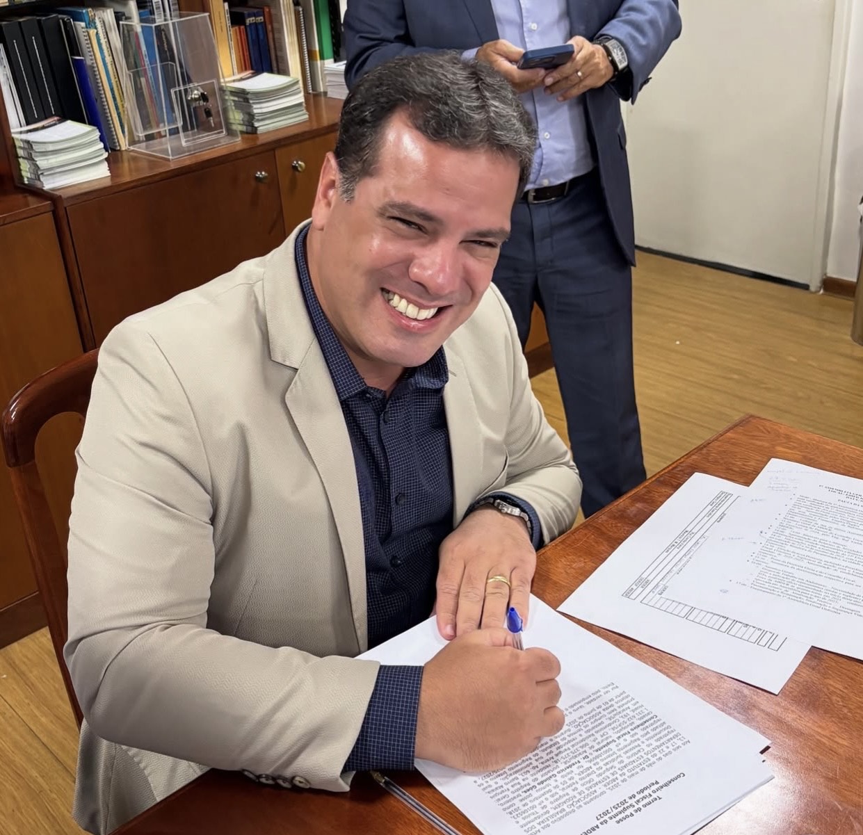 Diretor-chefe da Procuradoria Jurídica do DER/SE, Frederico Galindo