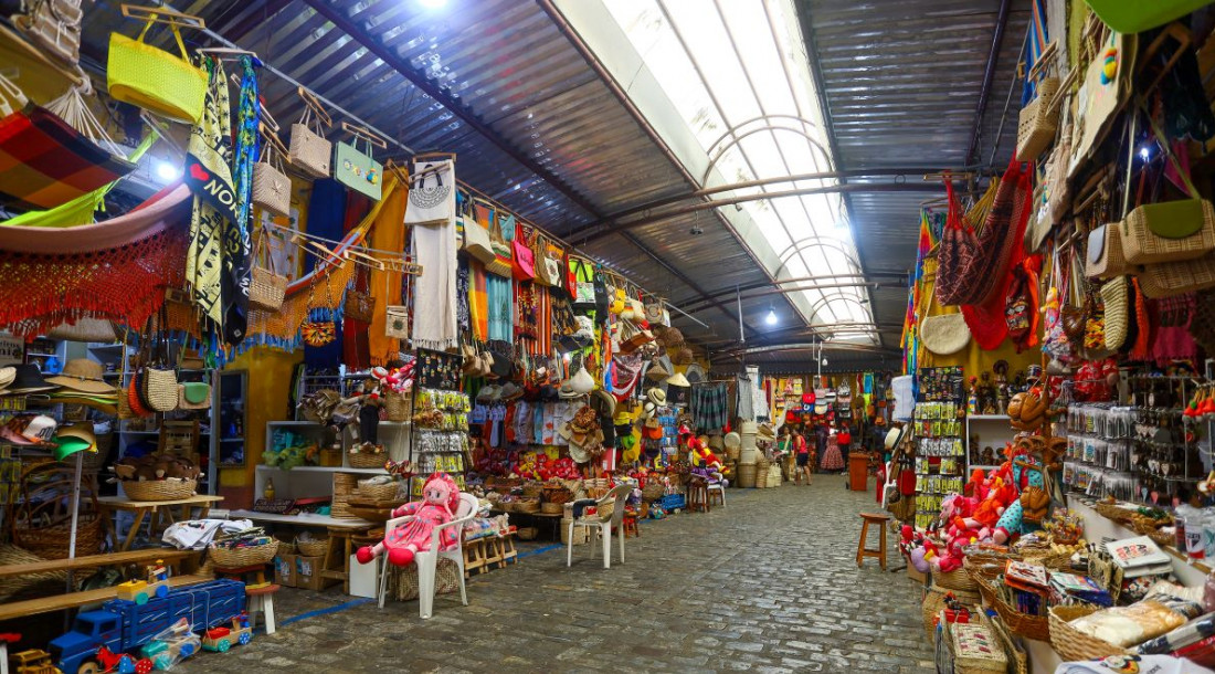 Guias de turismo valorizam o patrimônio local, como o Mercado Thales Ferraz, um dos principais pontos turísticos em Aracaju / Foto: Max Carlos/Setur