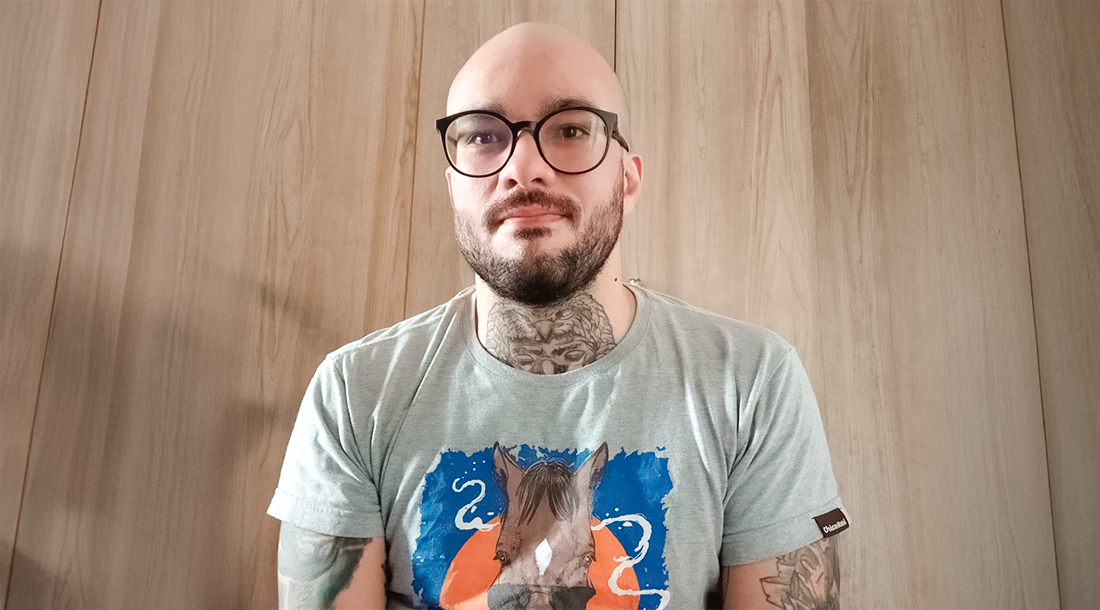 O projeto também foi especial para Felipe Soares Vasco, programador da Emgetis responsável pelo desenvolvimento do site/Foto: Ascom Emgetis