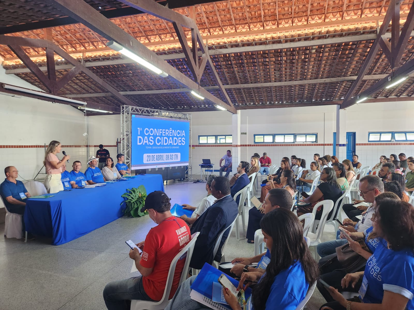 1ª Conferência Municipal das Cidades no município de Boquim