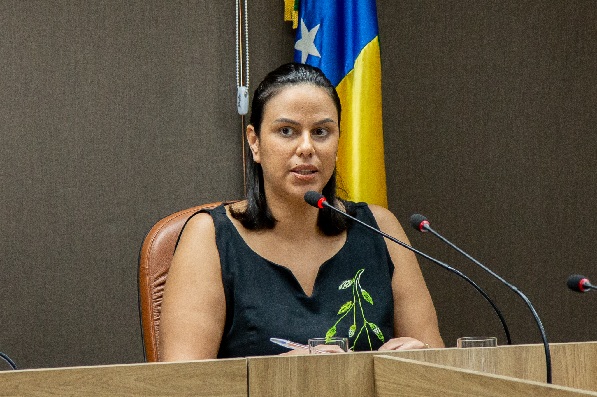 Secretária de Estado da Fazenda, Sarah Tarsila. | Foto: Igor Matias