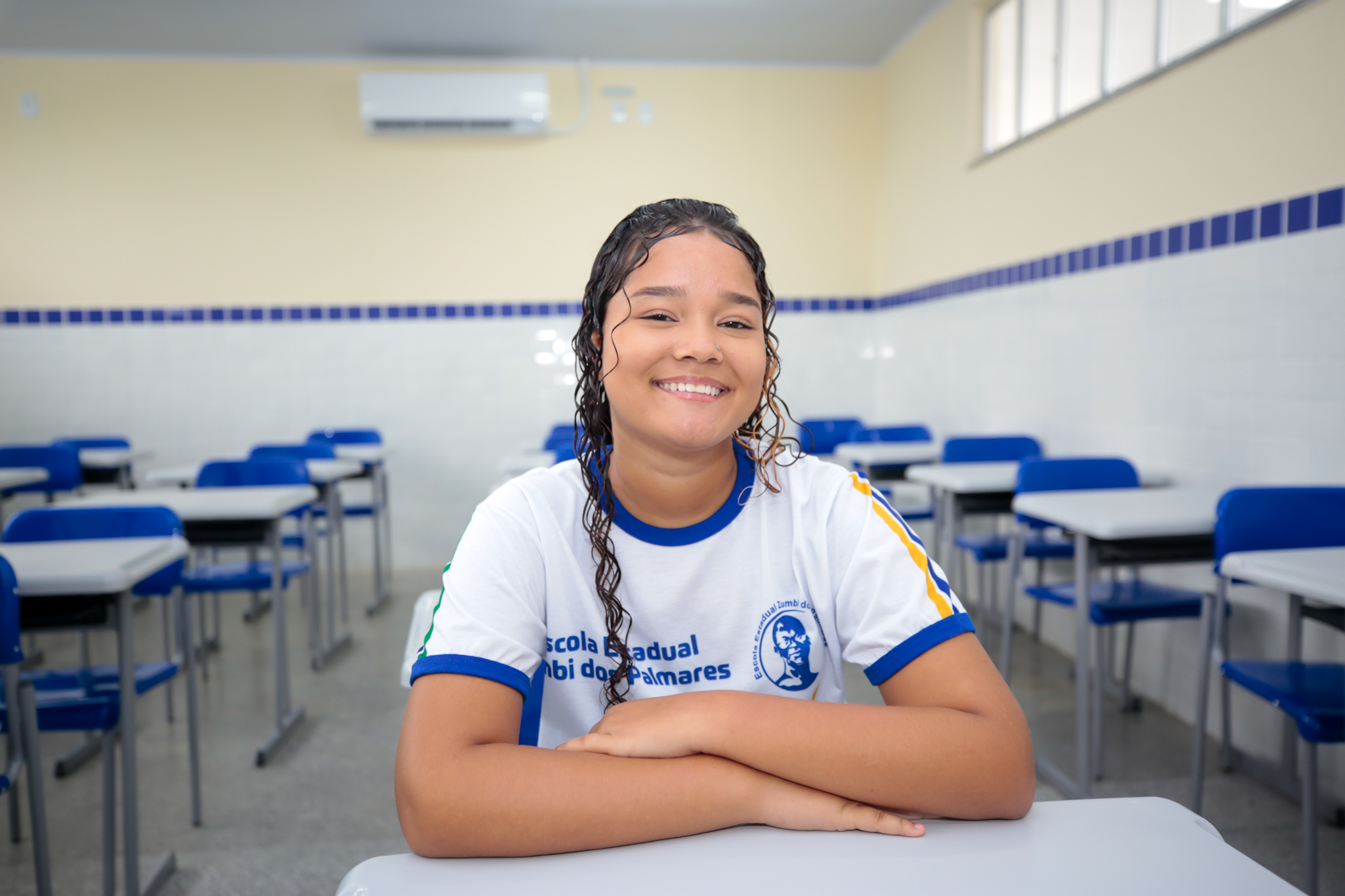 Estudante Samira Moreira. | Foto: Reinaldo Moura