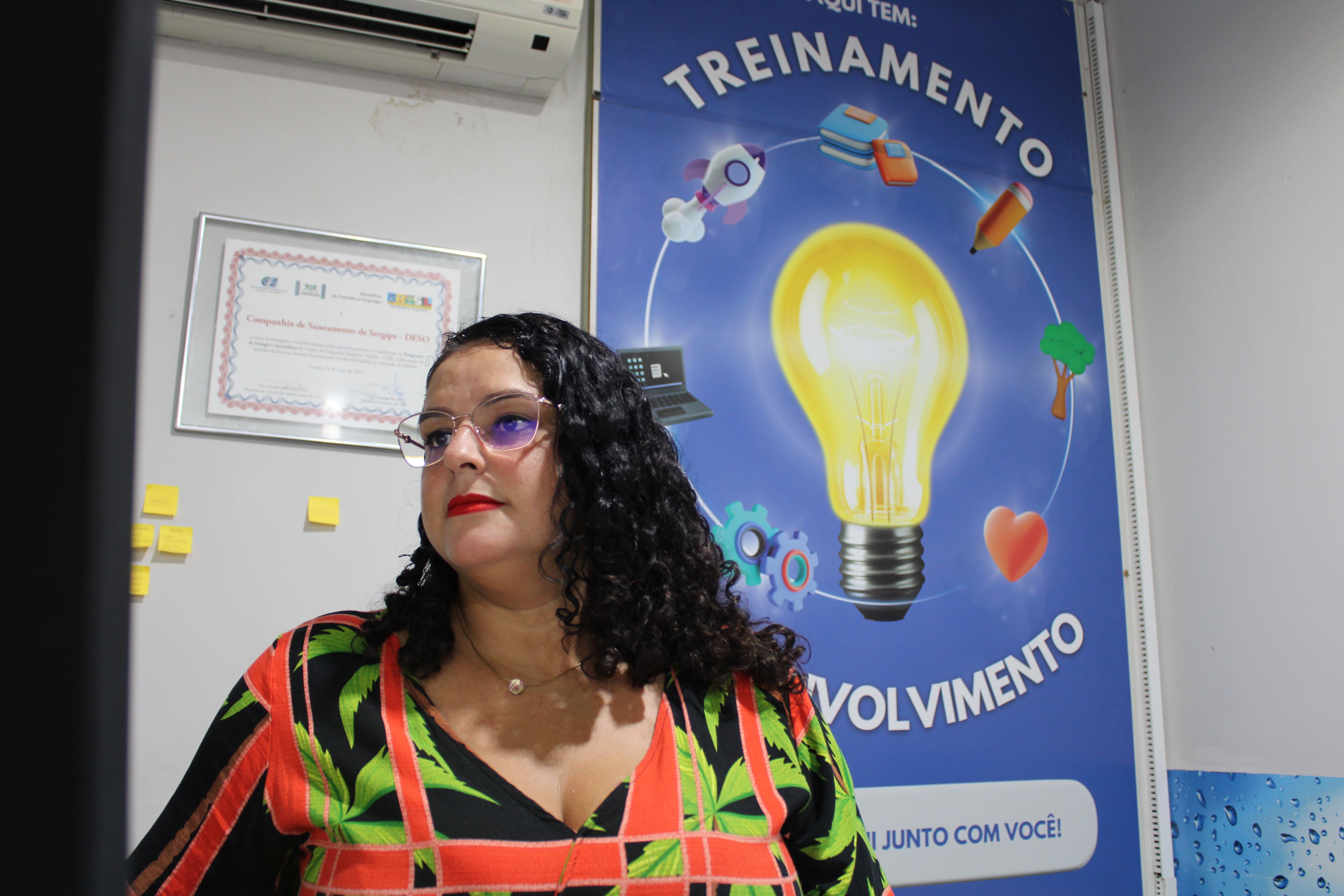 Sheyla Lins, coordenadora da CDPE / Foto: Ascom Deso