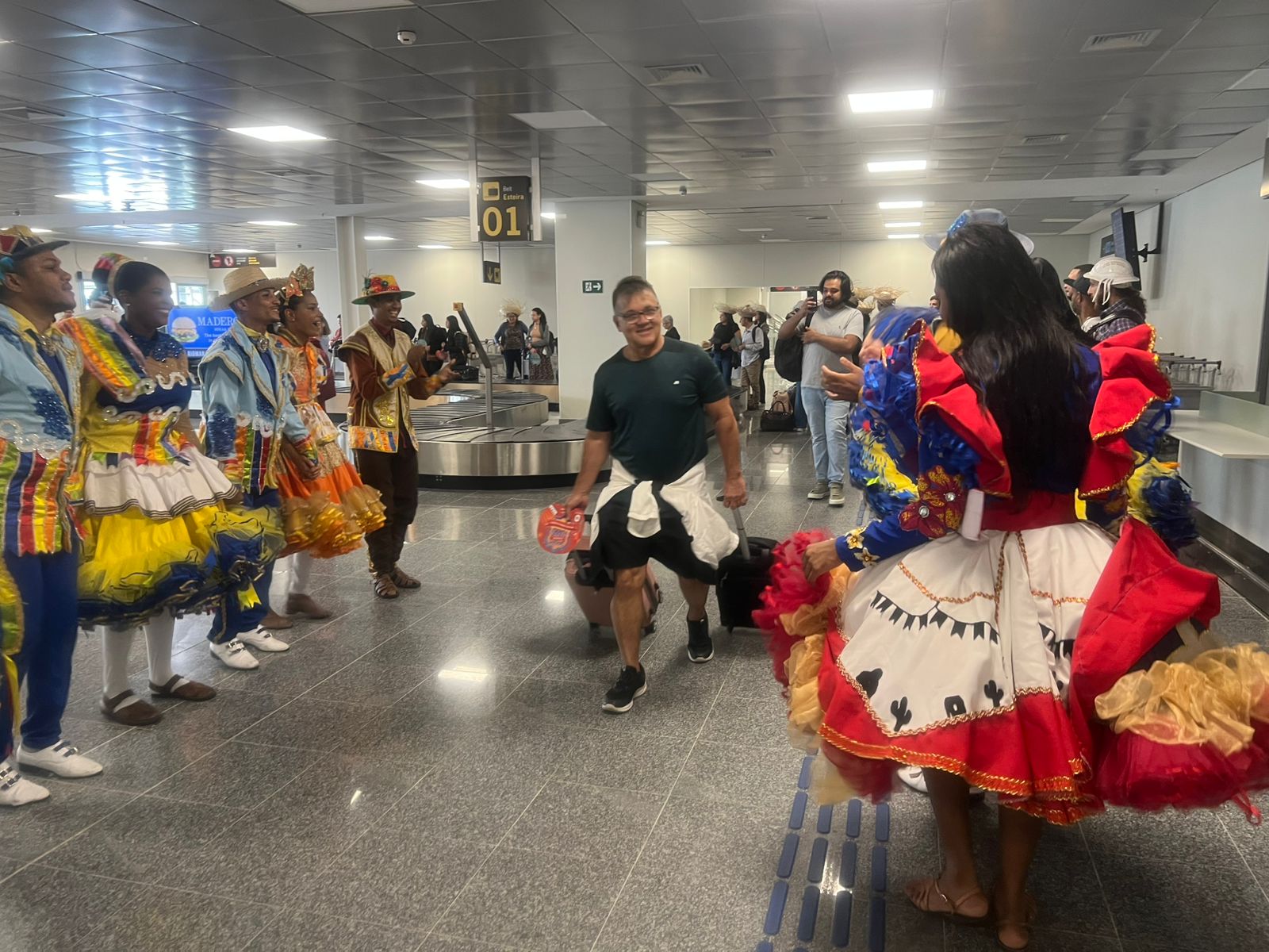 Profissionais do turismo ficaram impressionados com o acolhimento sergipano ao som de muito forró / Foto: Autimira Menezes/Setur