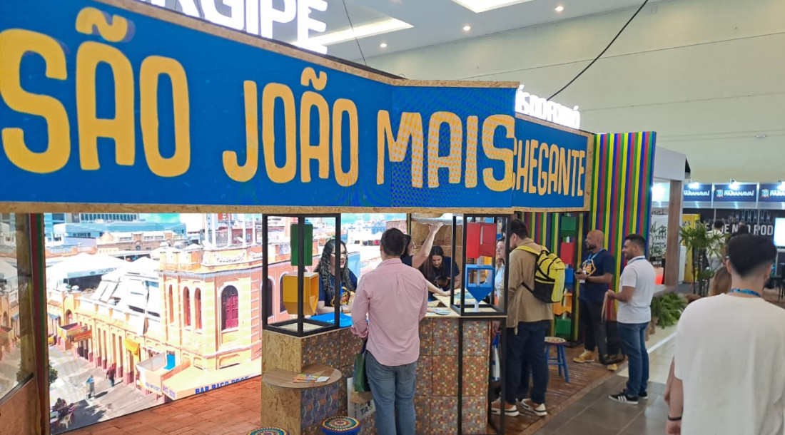 Como no ano passado, Sergipe também terá estande próprio no Festival das Cataratas 2025 / Foto: Marcos Pako/Setur