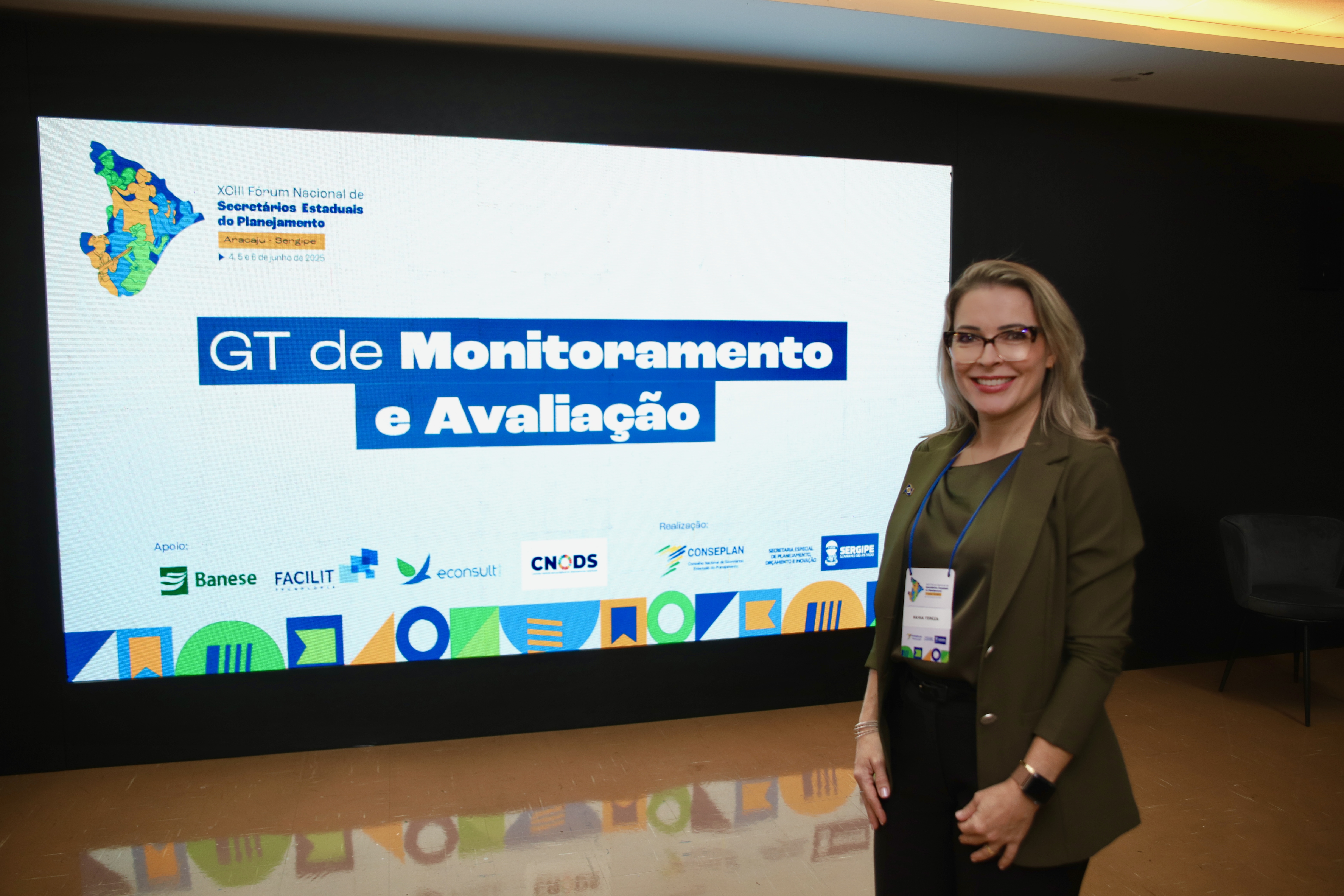 Maria Tereza Wichocki, servidora da Secretaria de Planejamento e Gestão do Mato Grosso e integrante do GT de Monitoramento e Avaliação / Foto: Robert Silva/Seplan
