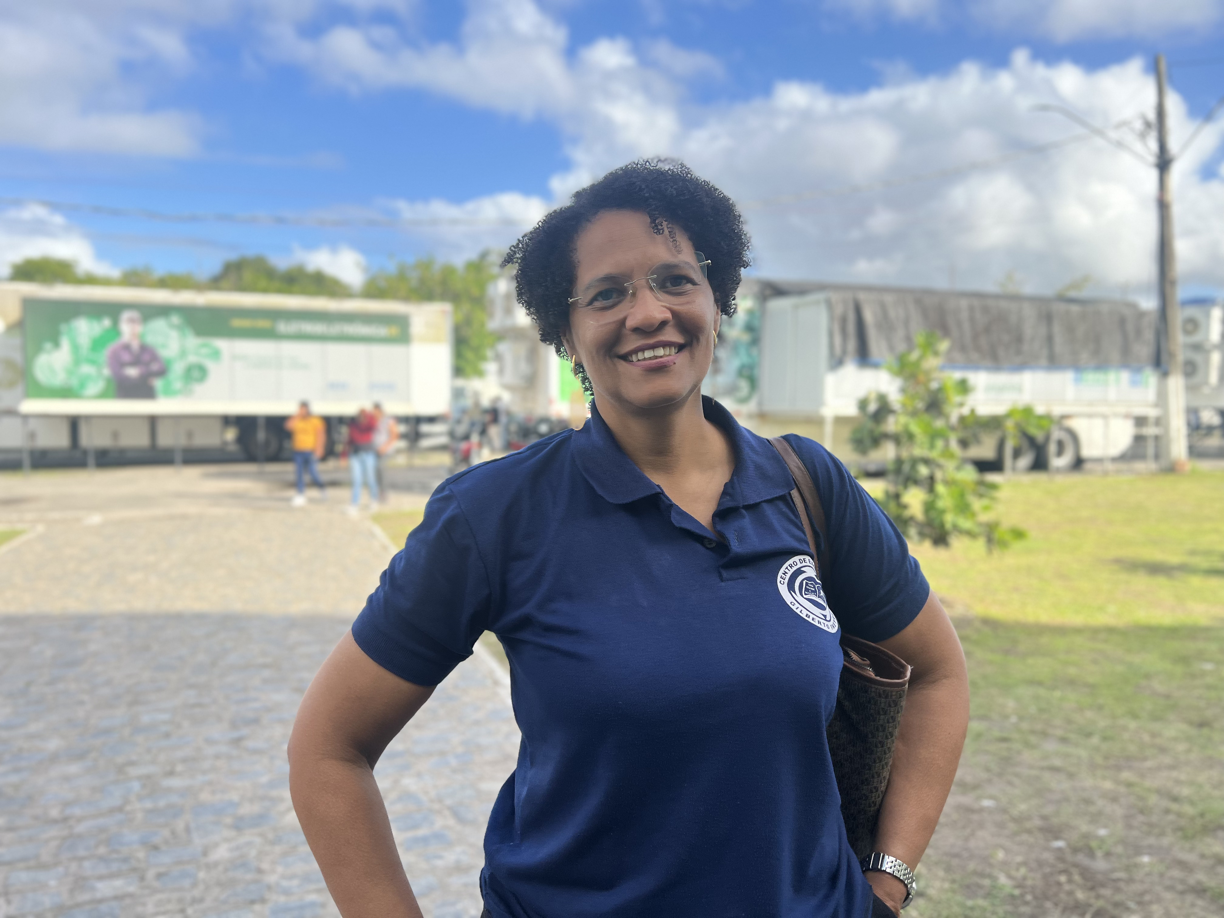 Coordenadora pedagógica do Centro de Excelência Gilberto Freire, Barbara Sheila / Foto: Ascom/Casa Civil