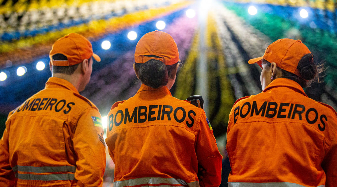 Corpo de Bombeiros de Sergipe orienta como evitar queimaduras e explosões nos festejos juninos  /  Foto: Arthuro Paganini