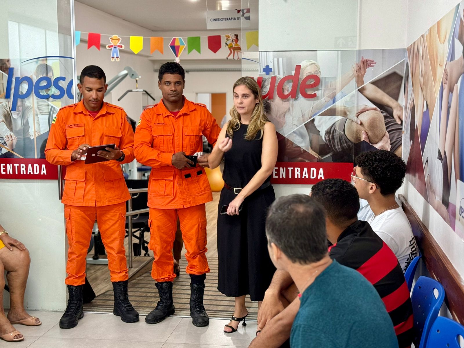 Soldados Menezes e Feliphe Nascimento / Foto: Ascom/Ipesaúde