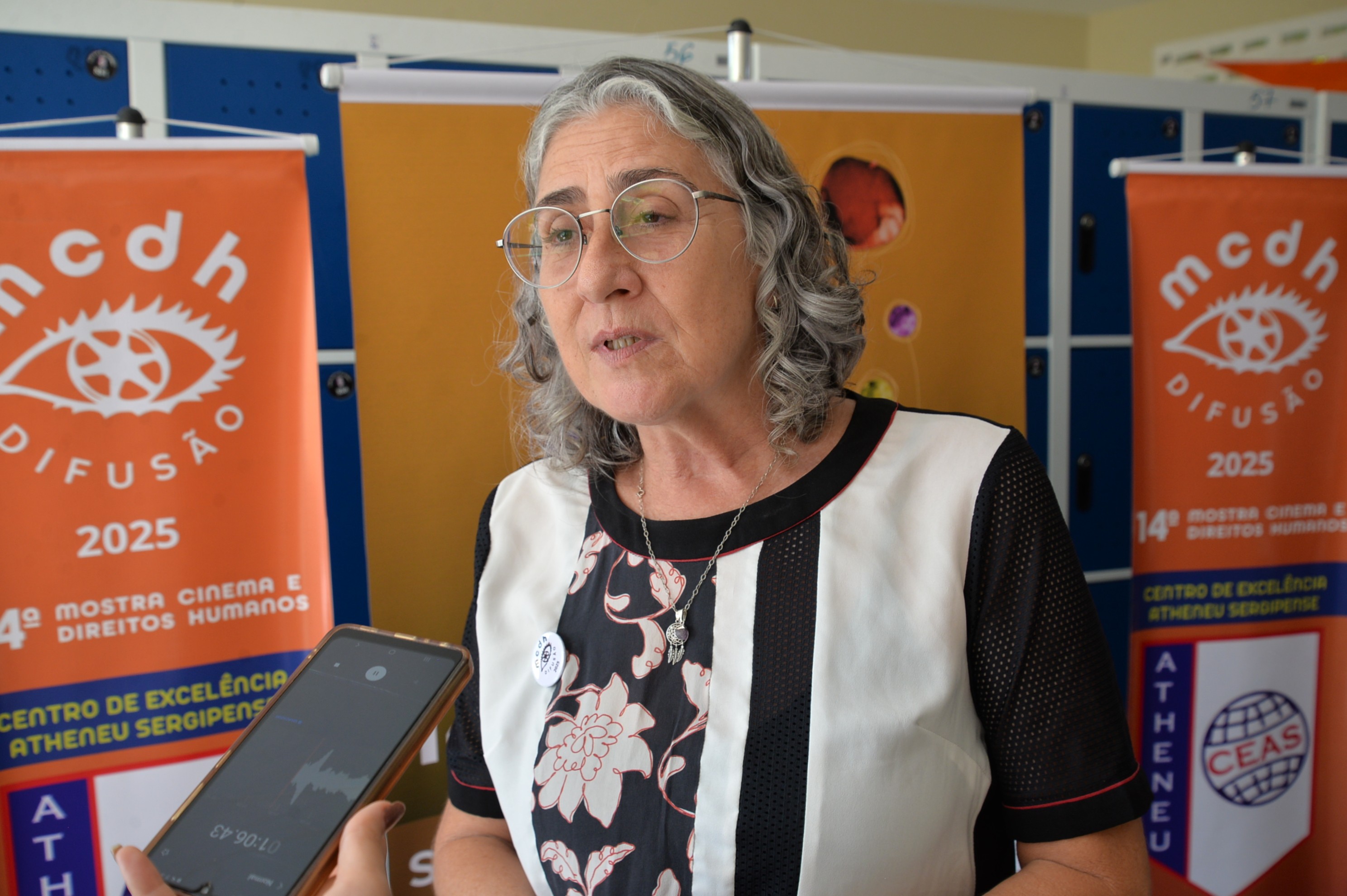 Professora da UFS, Beatriz Colucci / Foto: Maria Odília/Seed