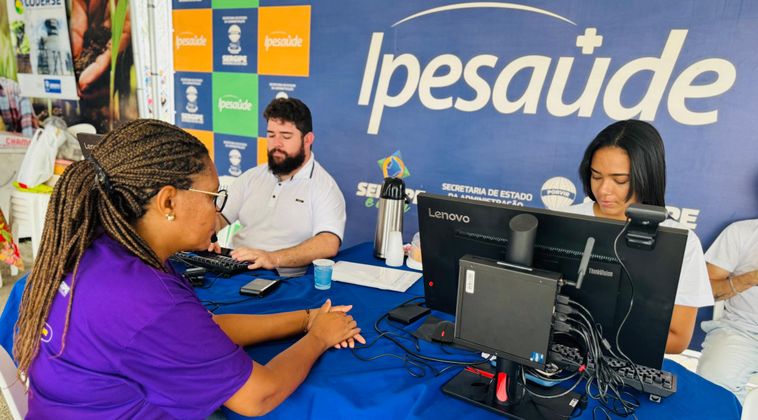 Ipesaúde participa do ‘Sergipe é aqui’ em Feira Nova e facilita adesão de servidores ao plano de saúde  /  Fotos: Ascom Ipesaúde
