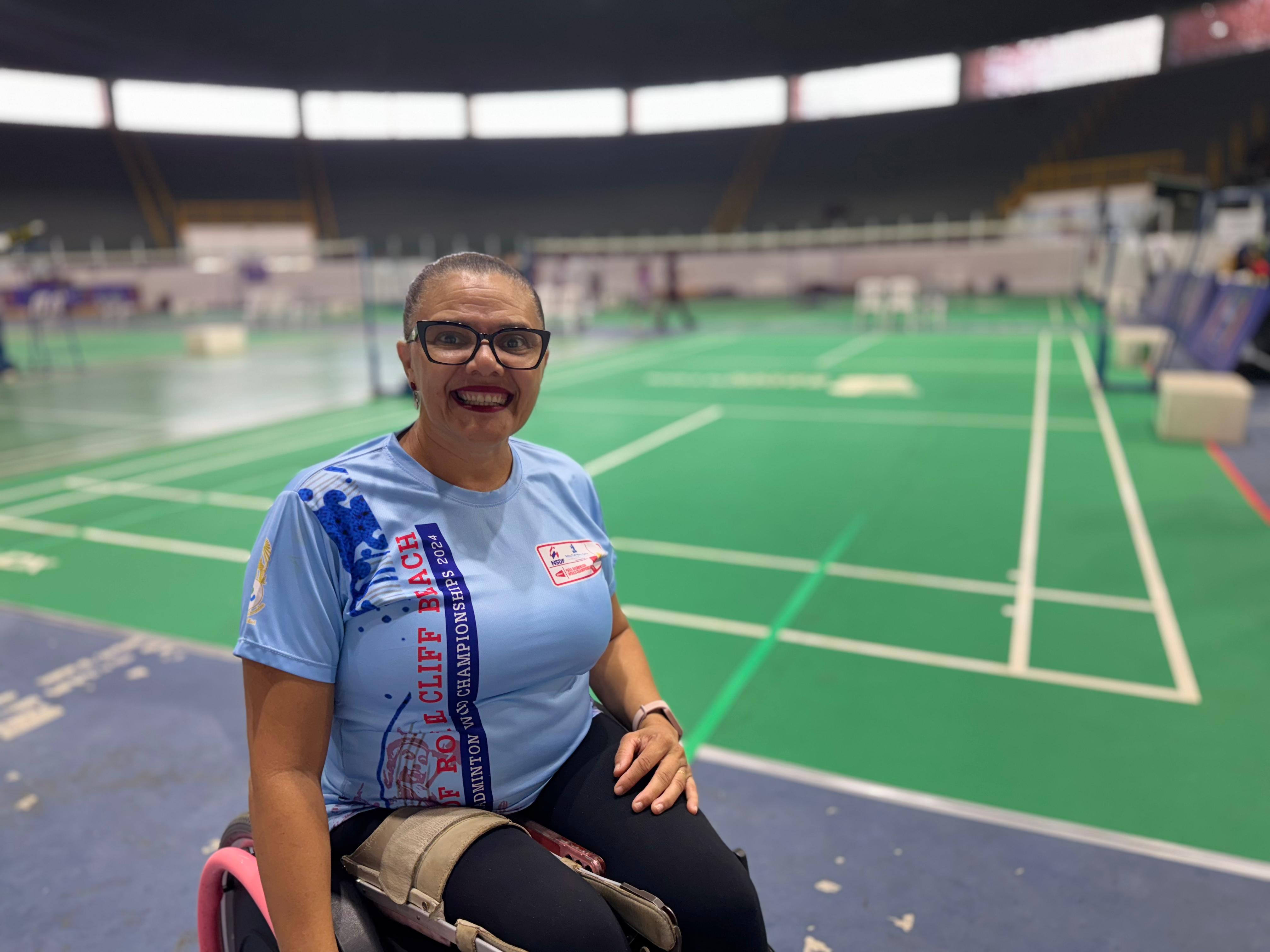 Paratleta Maria Gilda / Foto: Ascom/Seel