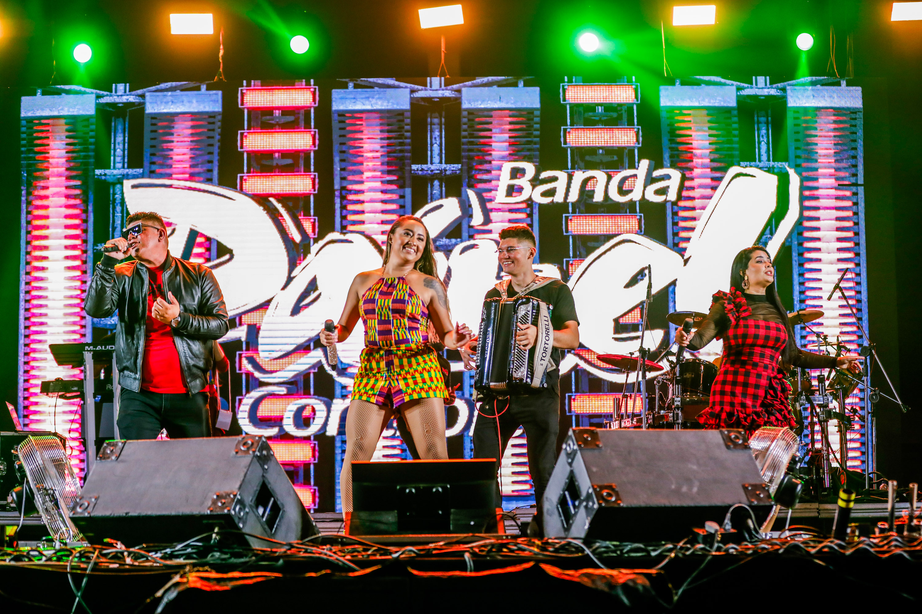 Para fechar a noite, a banda Painel de Controle/Foto: Diego Souza